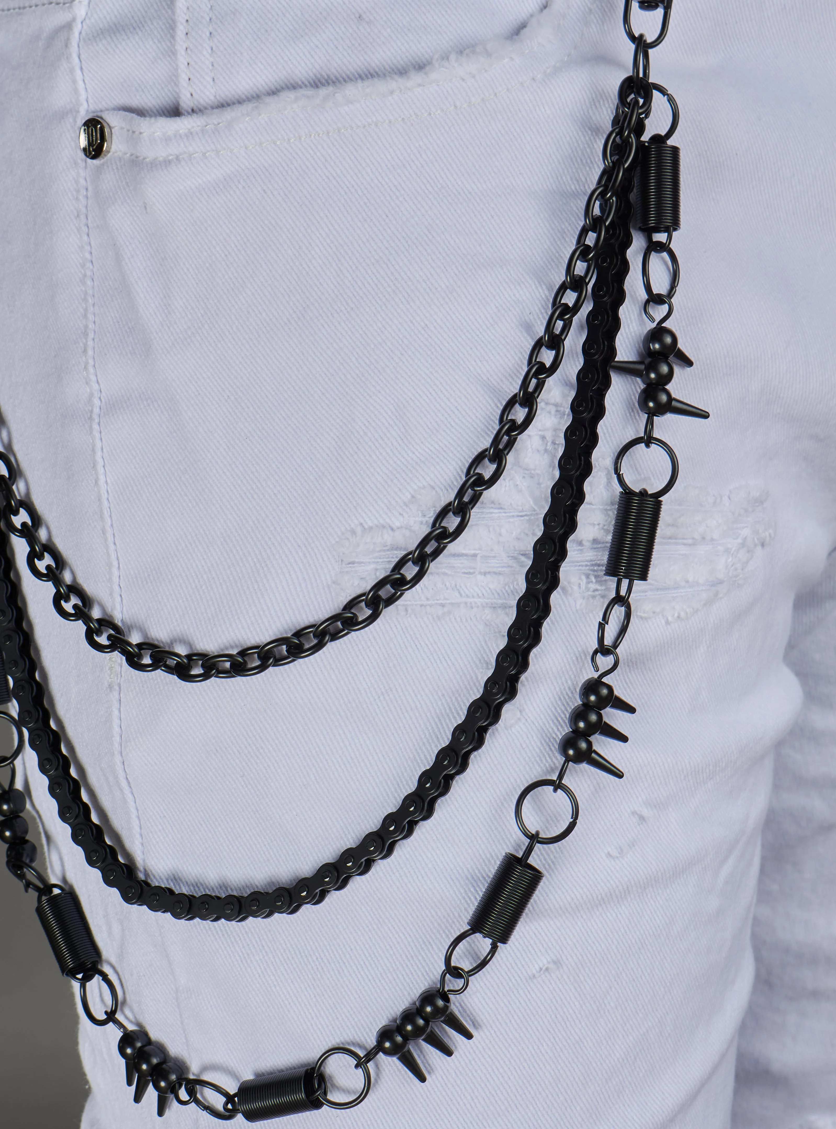Politics Chain - Spikes - Black - 105 - Image 4