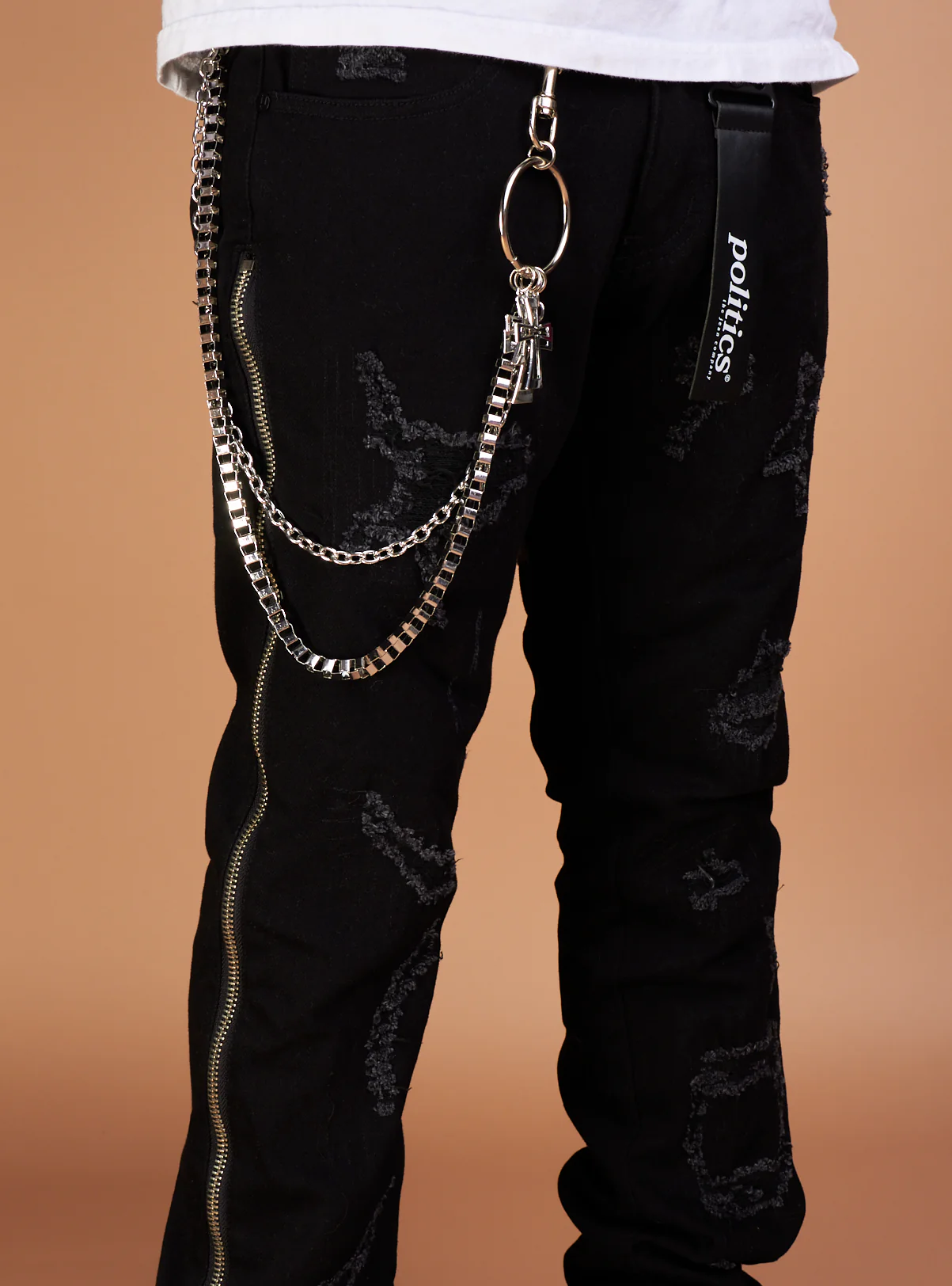 Politics Chain - Cross - Silver - Image 4