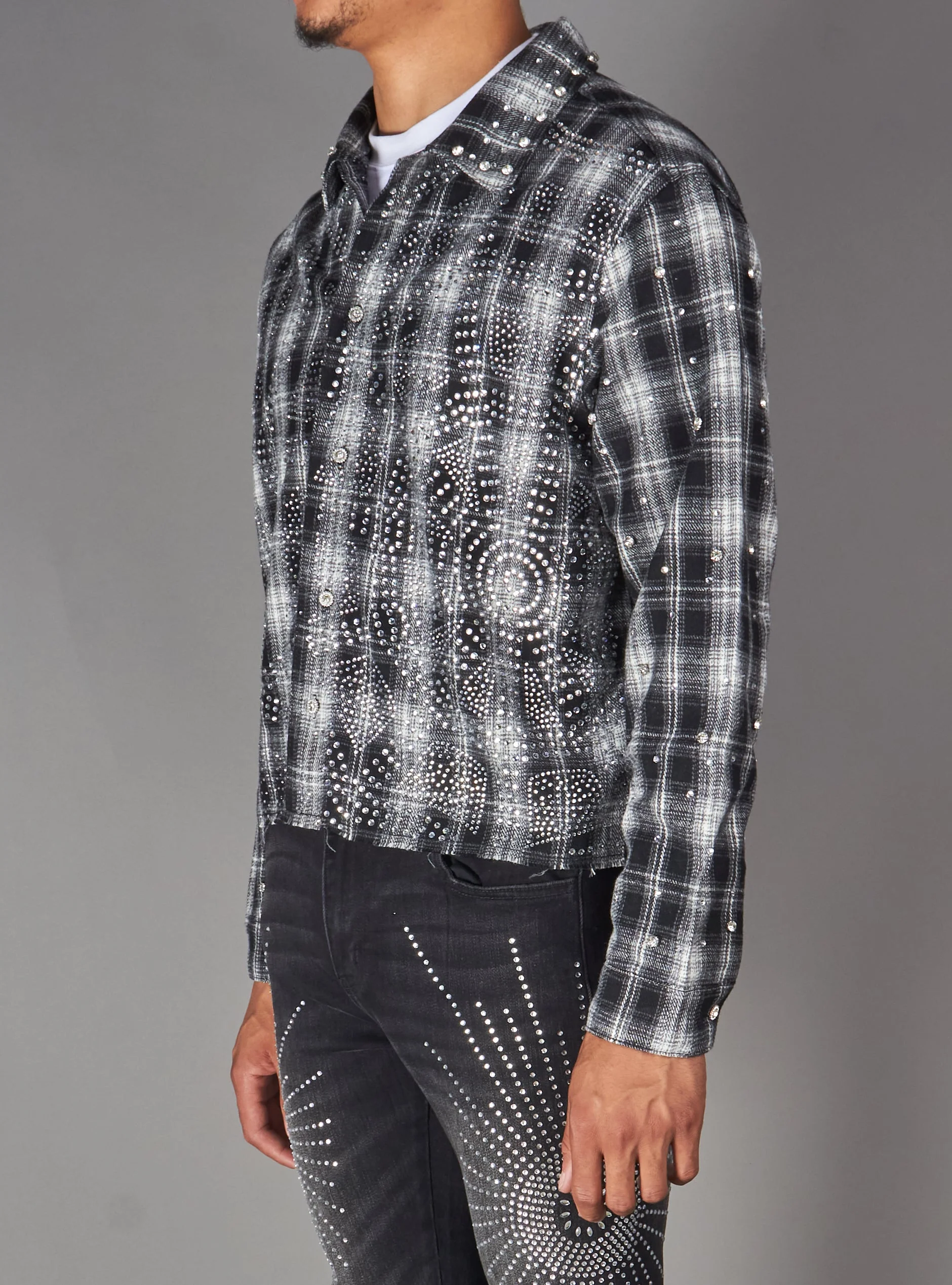 Politics Flannel - Eron - Black- Hol-11 - Image 2