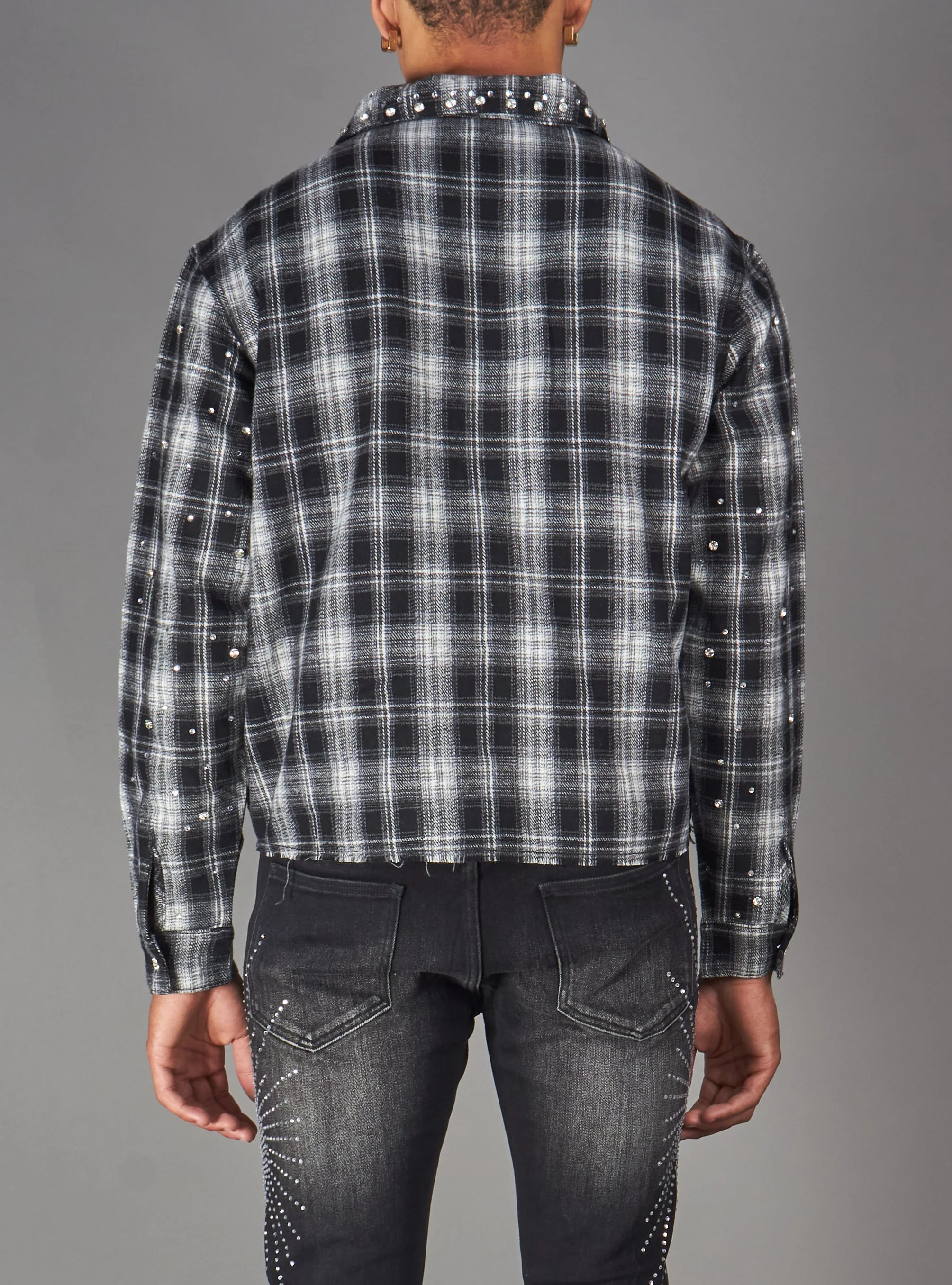 Politics Flannel - Eron - Black- Hol-11 - Image 4