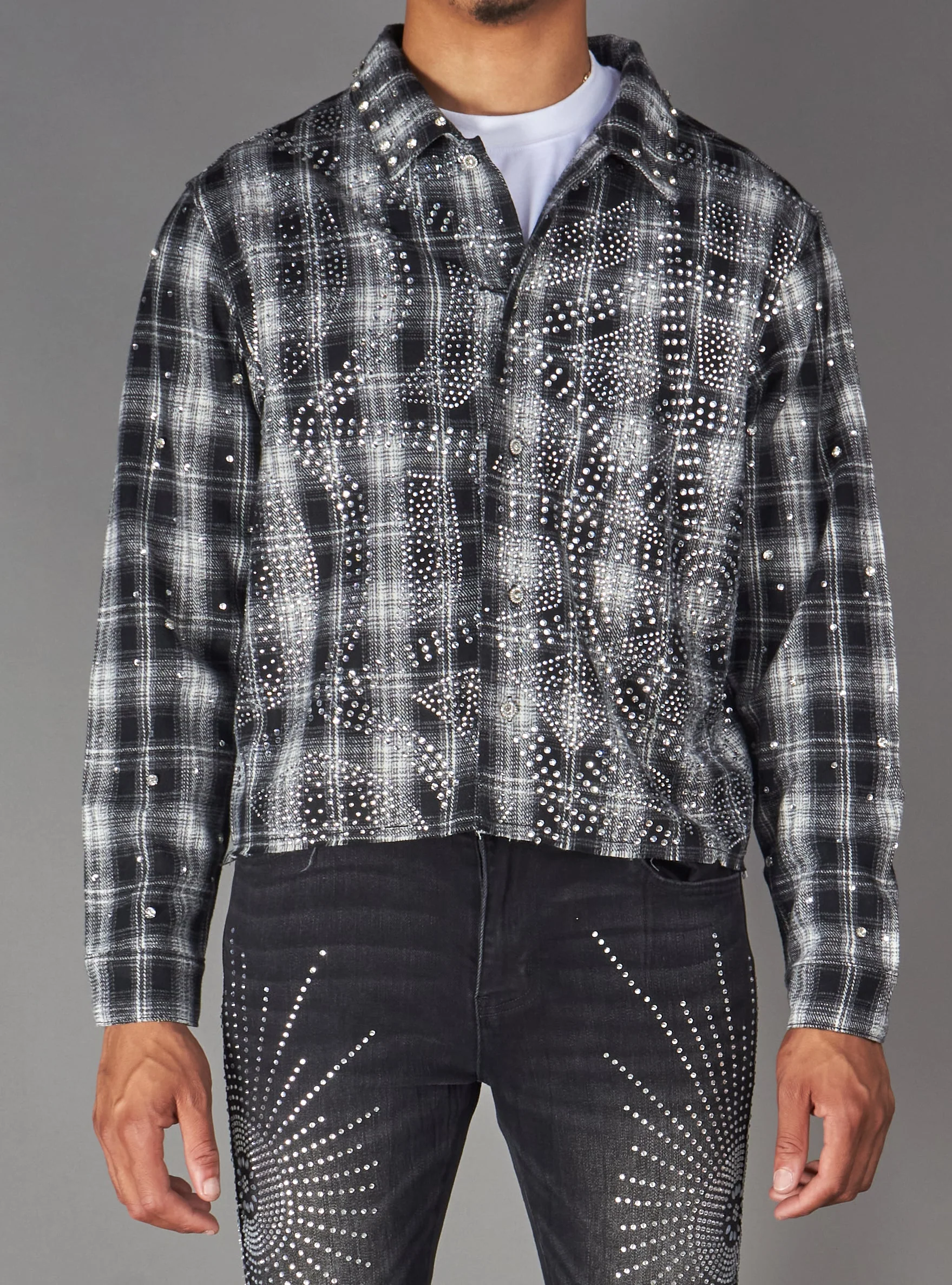 Politics Flannel - Eron - Black- Hol-11 - Image 7