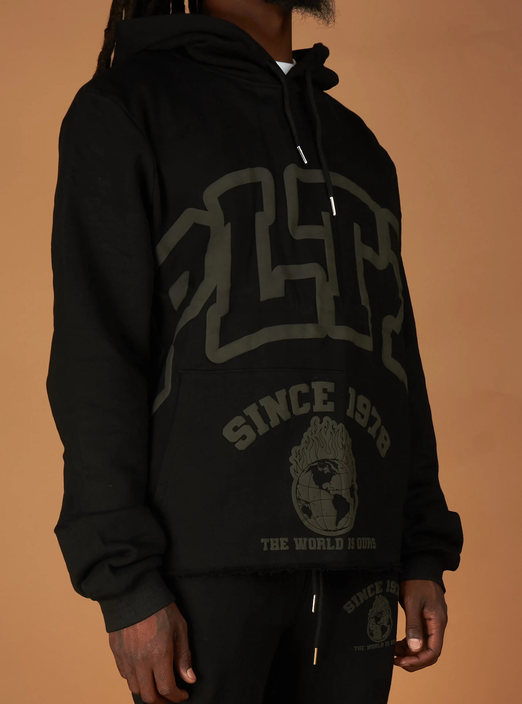 Politics Chadwick Hoodie — Black - Image 3