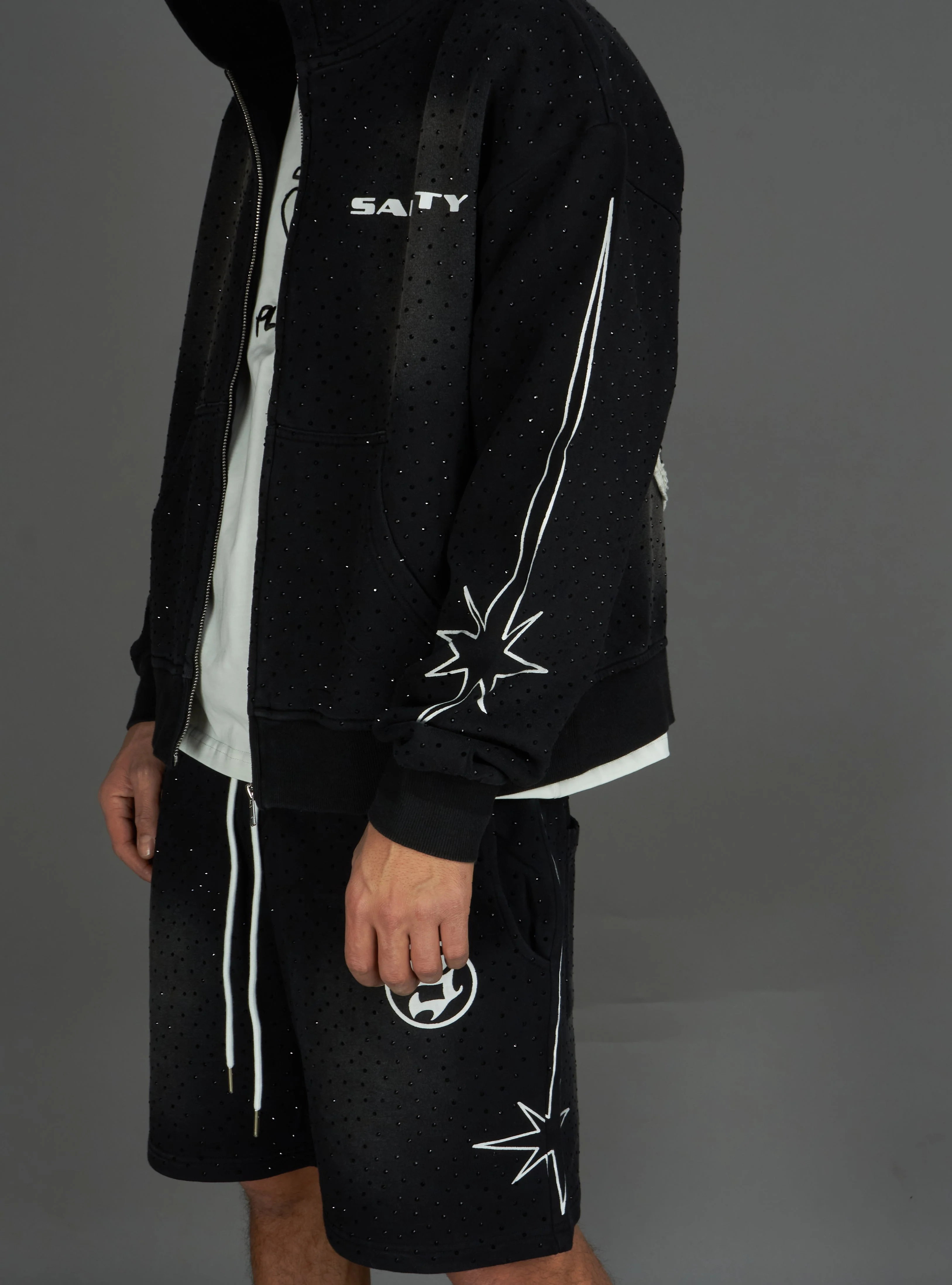 Politics Hoodie - Banks - Black - 340 - Image 3