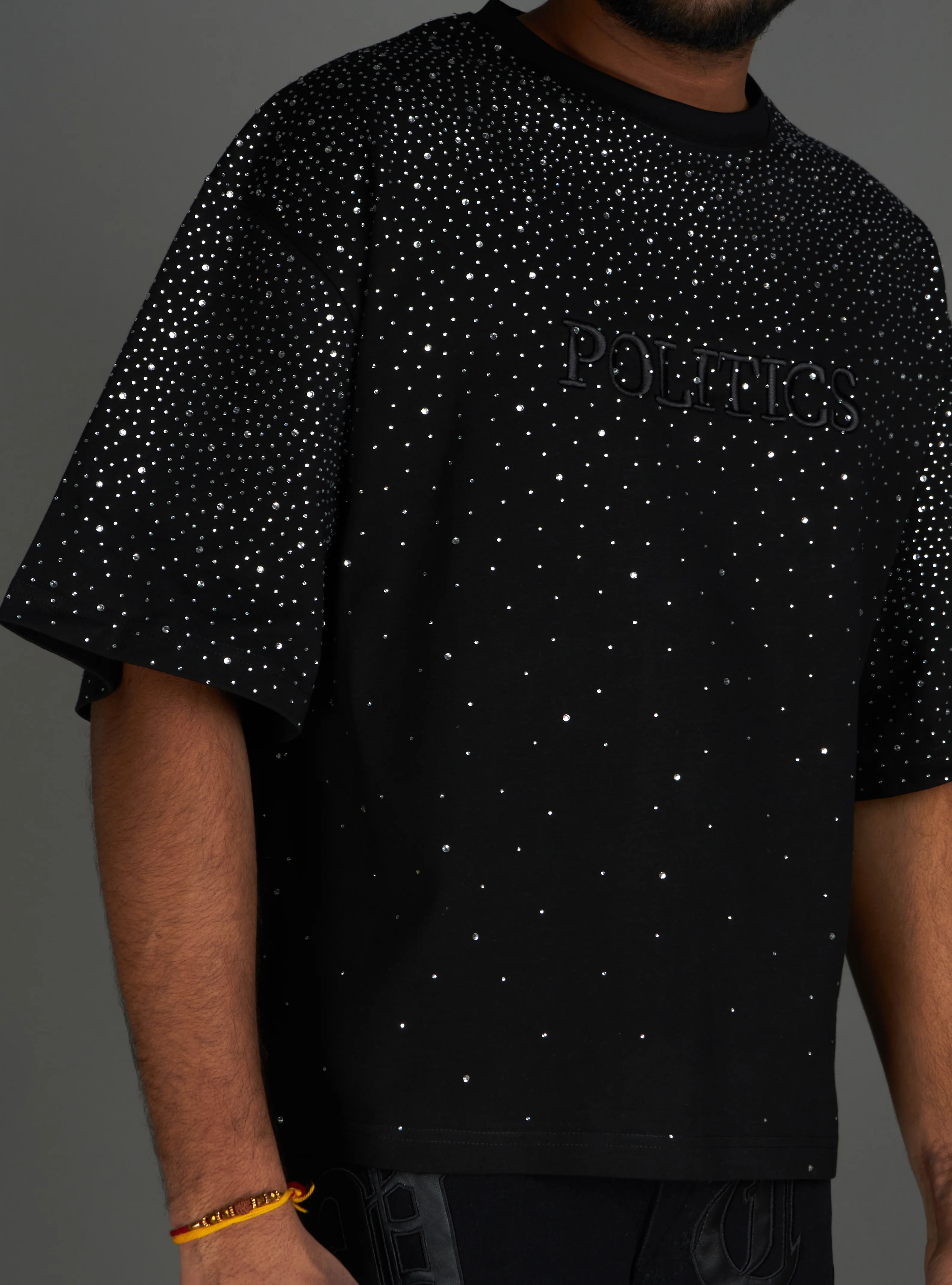 Politics Shirt - Bingley - Black Wash - 930 - Image 5