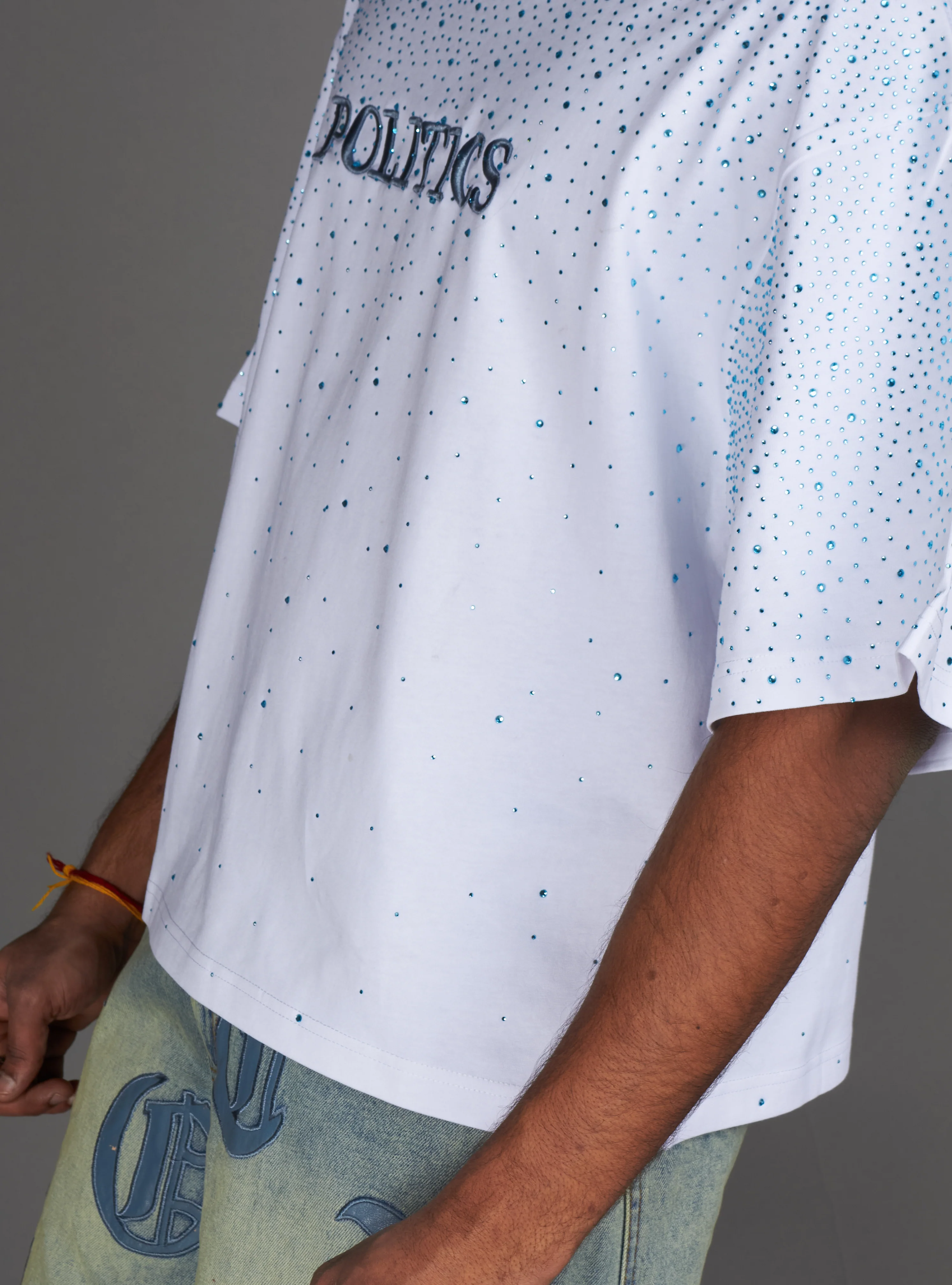 Politics Shirt - Bingley - Blue Wash - 927 - Image 4