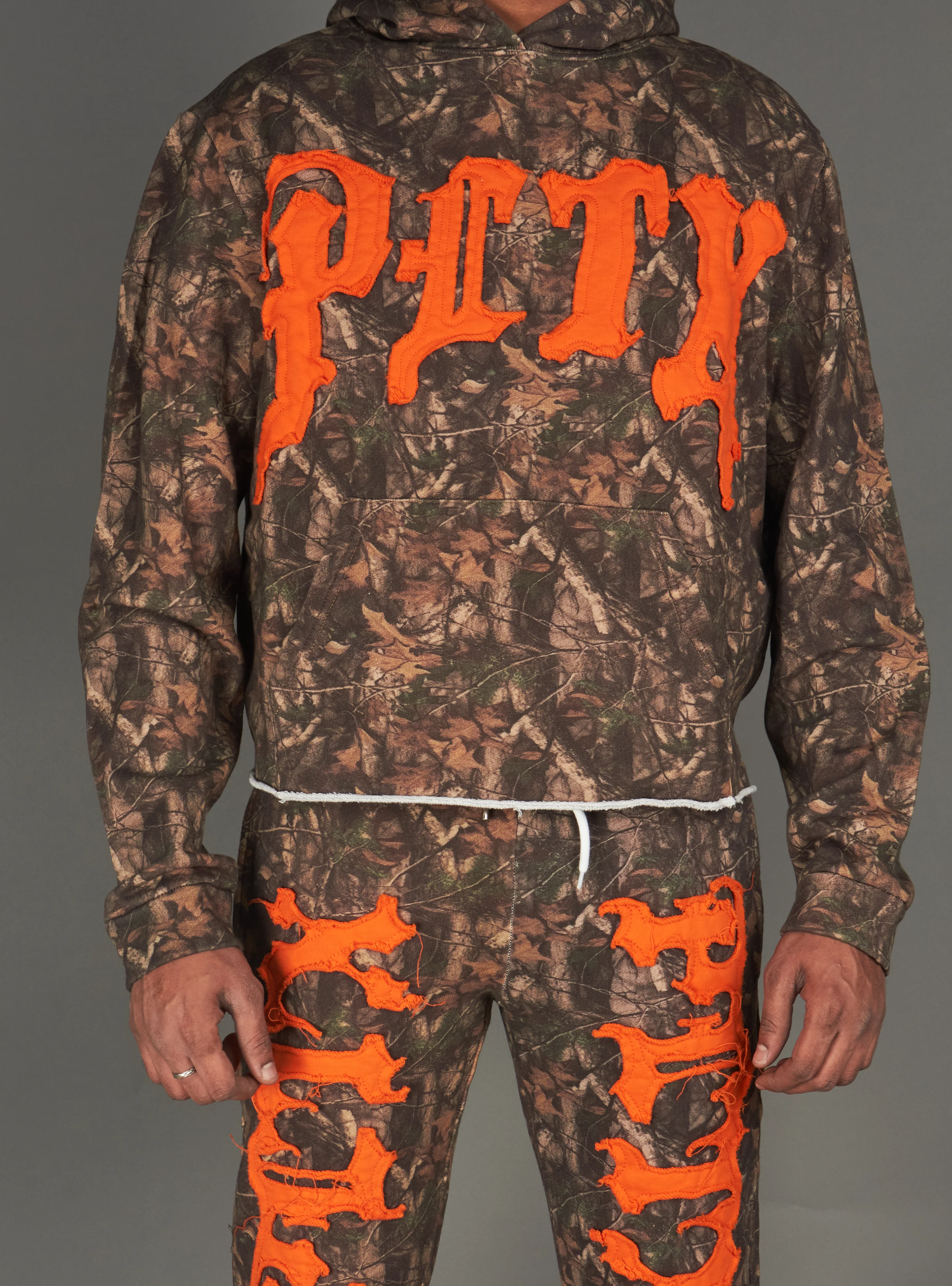 Politics Hoodie - Hale - Camo and Orange - 303 - Image 5