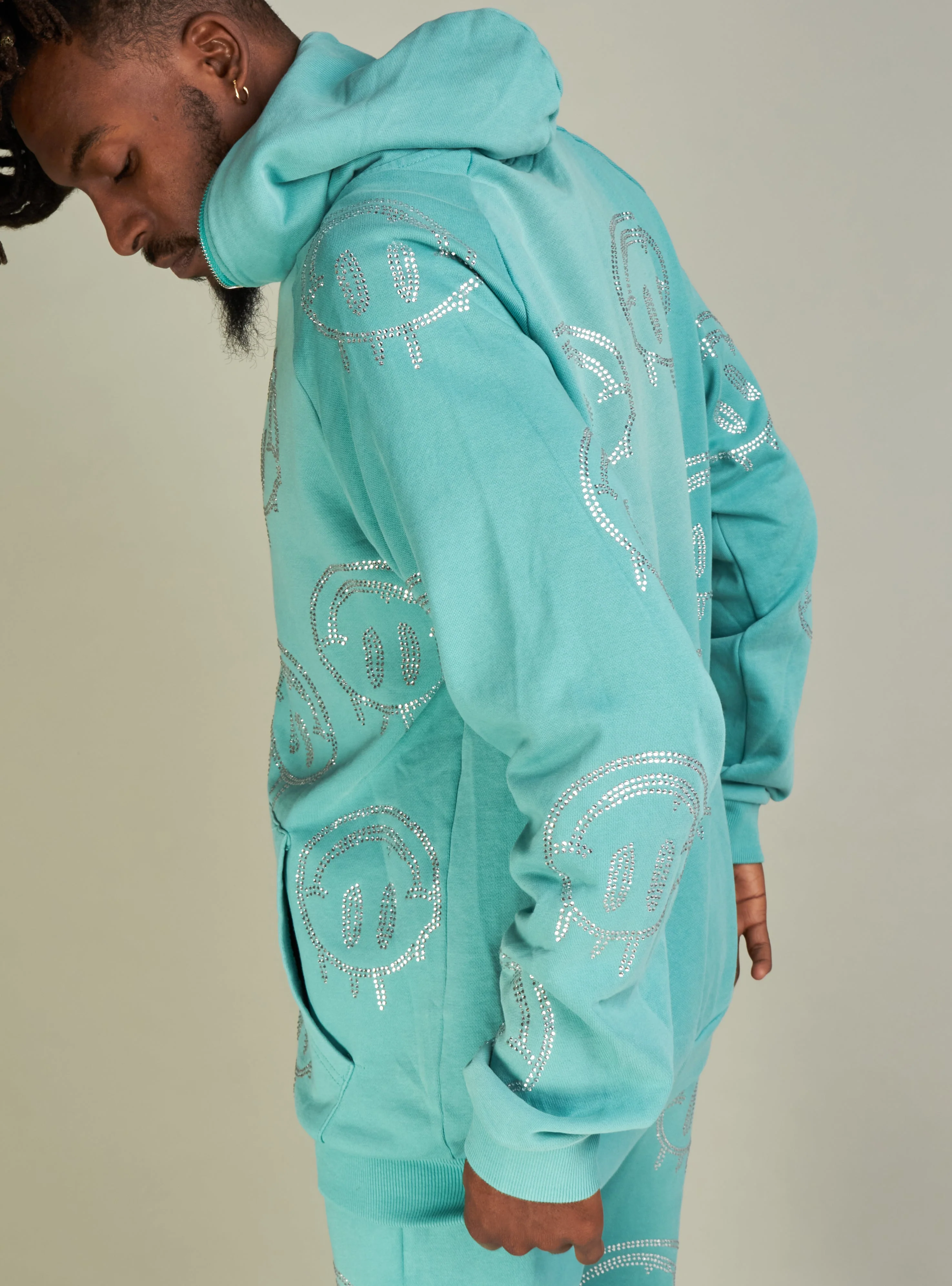 Politics Hoodie - Hayes - Light Blue - 521 - Image 5