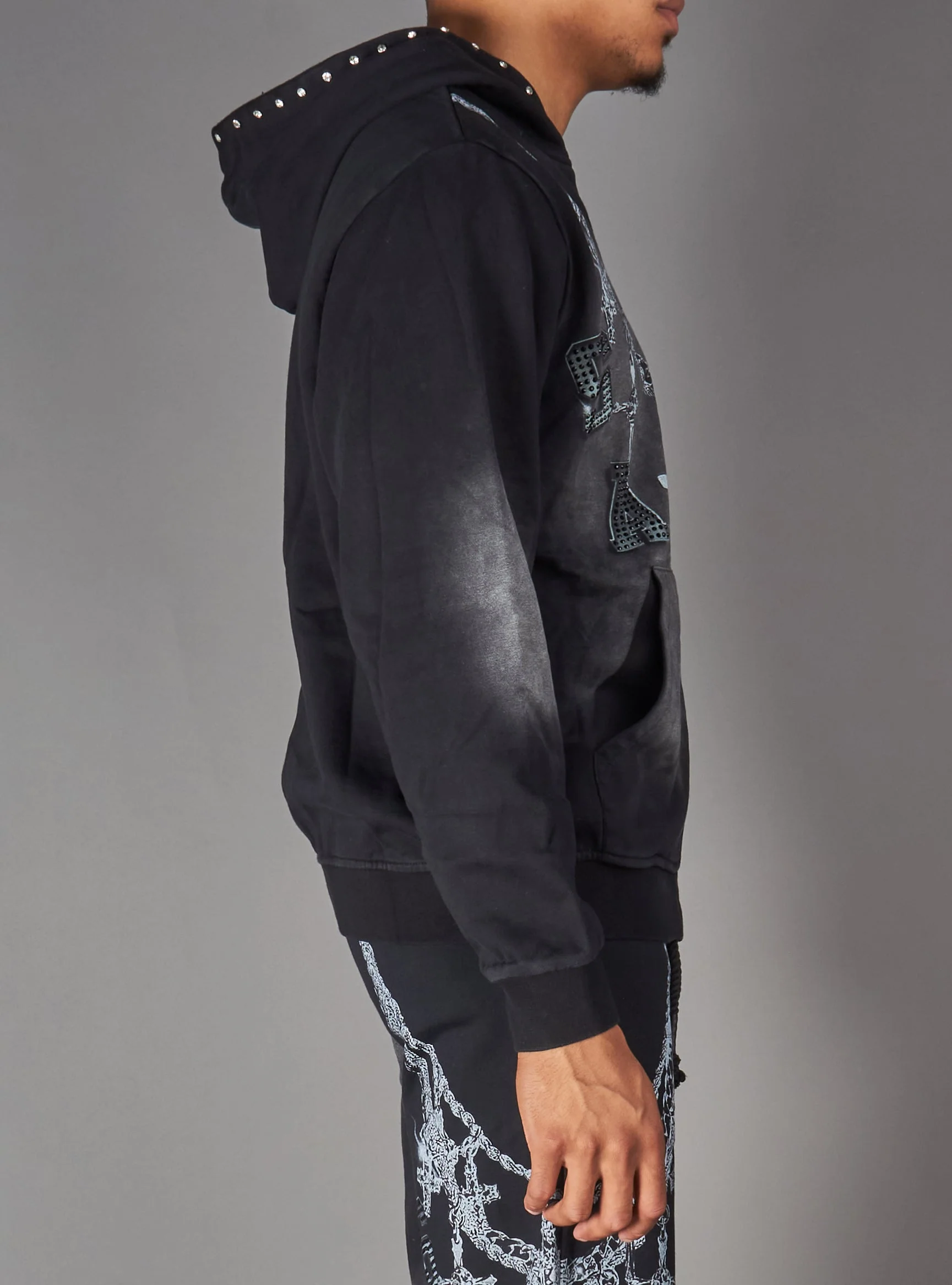 Politics Hoodie - Jarek - Black - 237 - Image 3