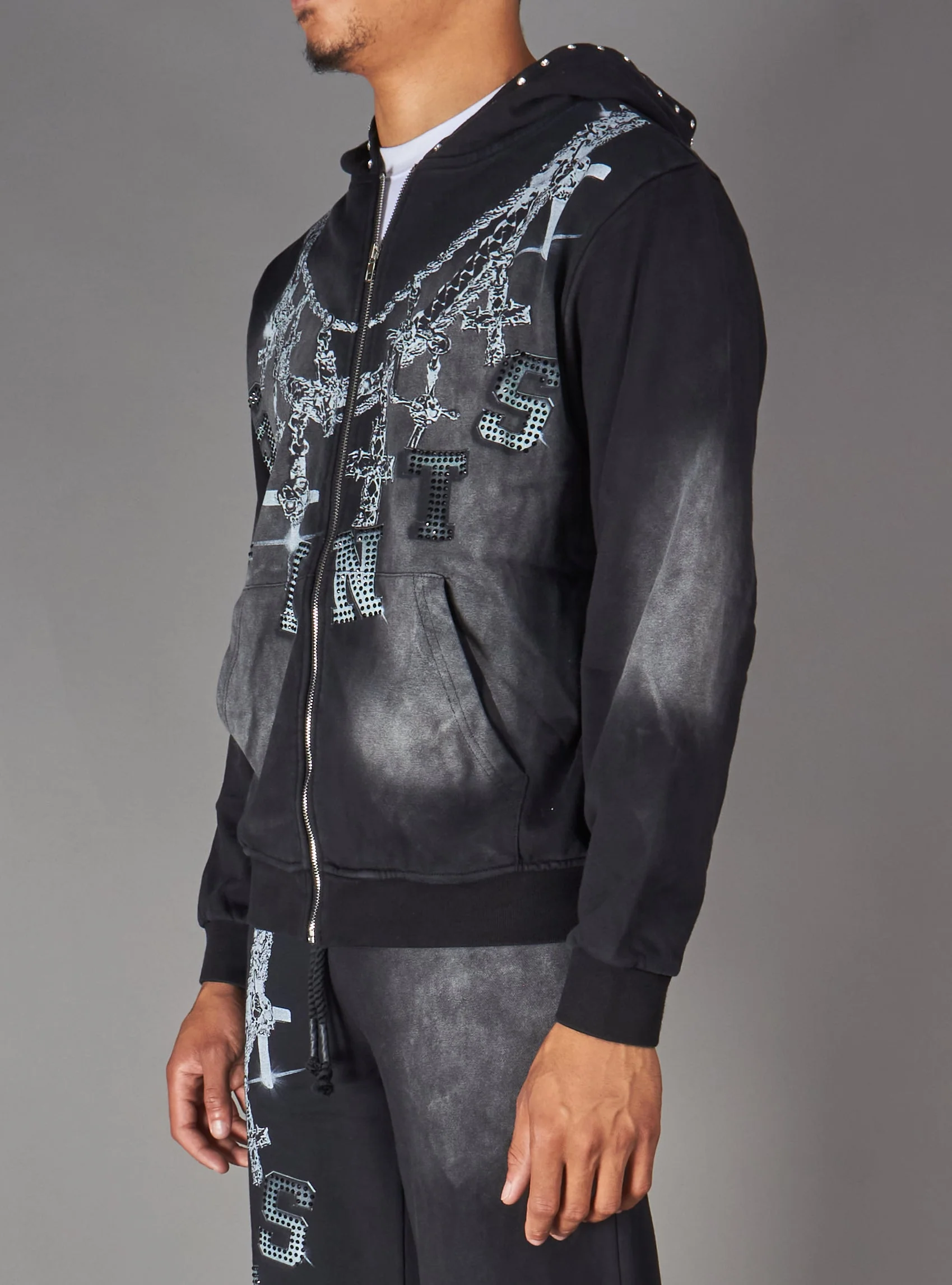 Politics Hoodie - Jarek - Black - 237 - Image 5