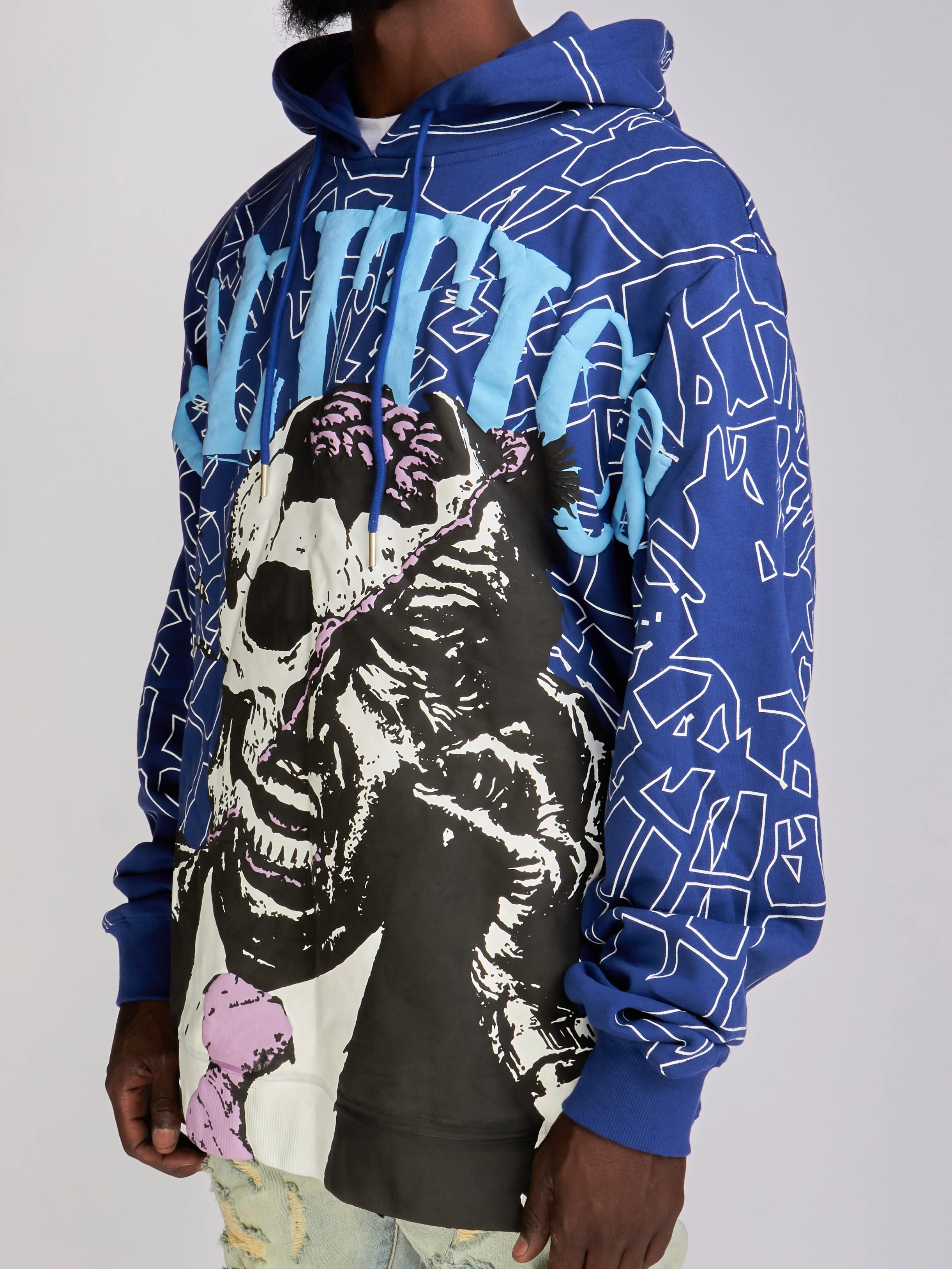 Politics Hoodie - Miller - Blue - 302 - Image 2