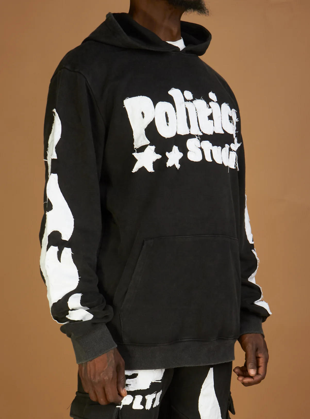 Politics Hoodie - Oz - Black - 302 - Image 4