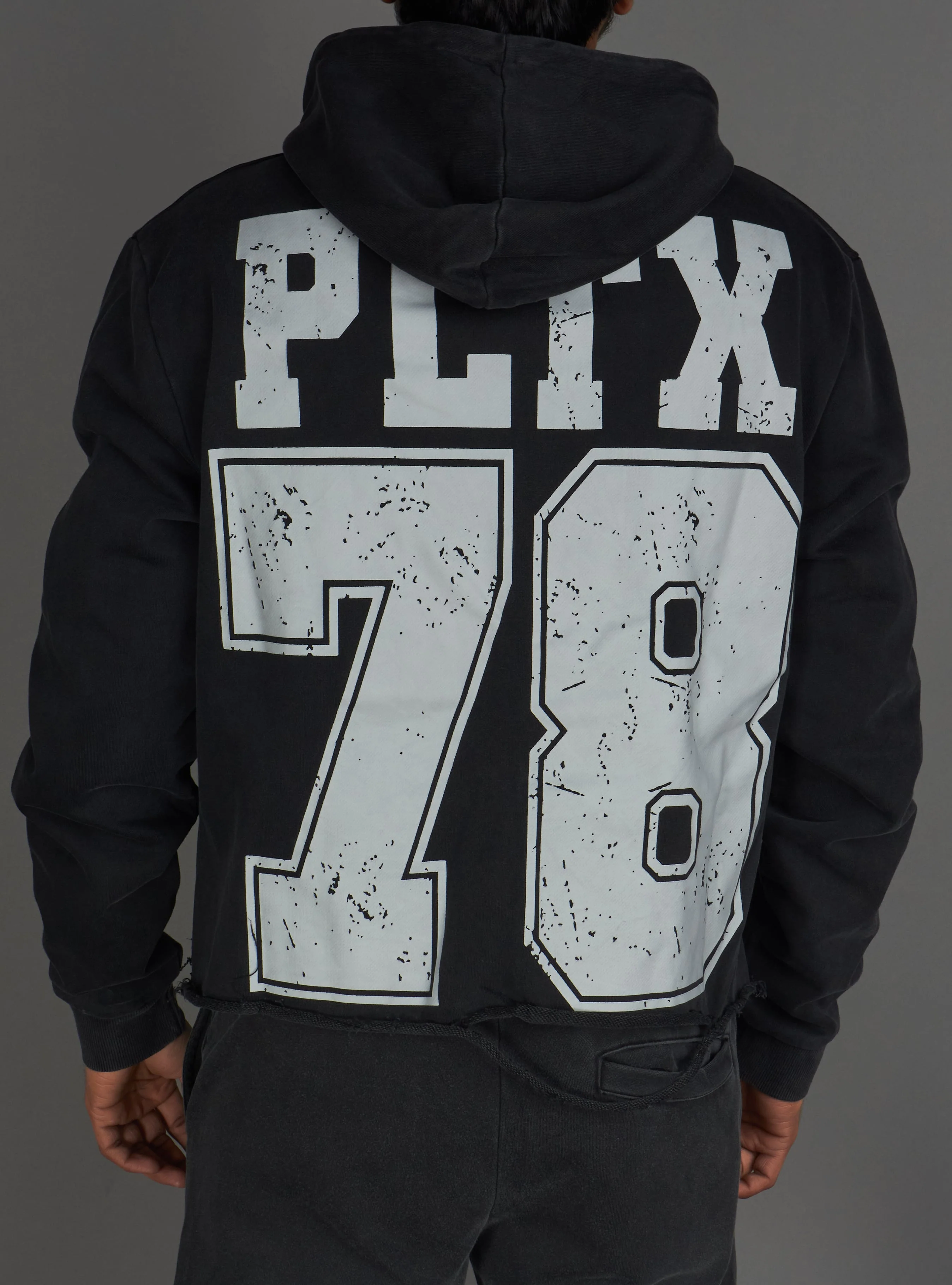 Politics Hoodie - Ruth - Grey Wash - 110 - Image 10