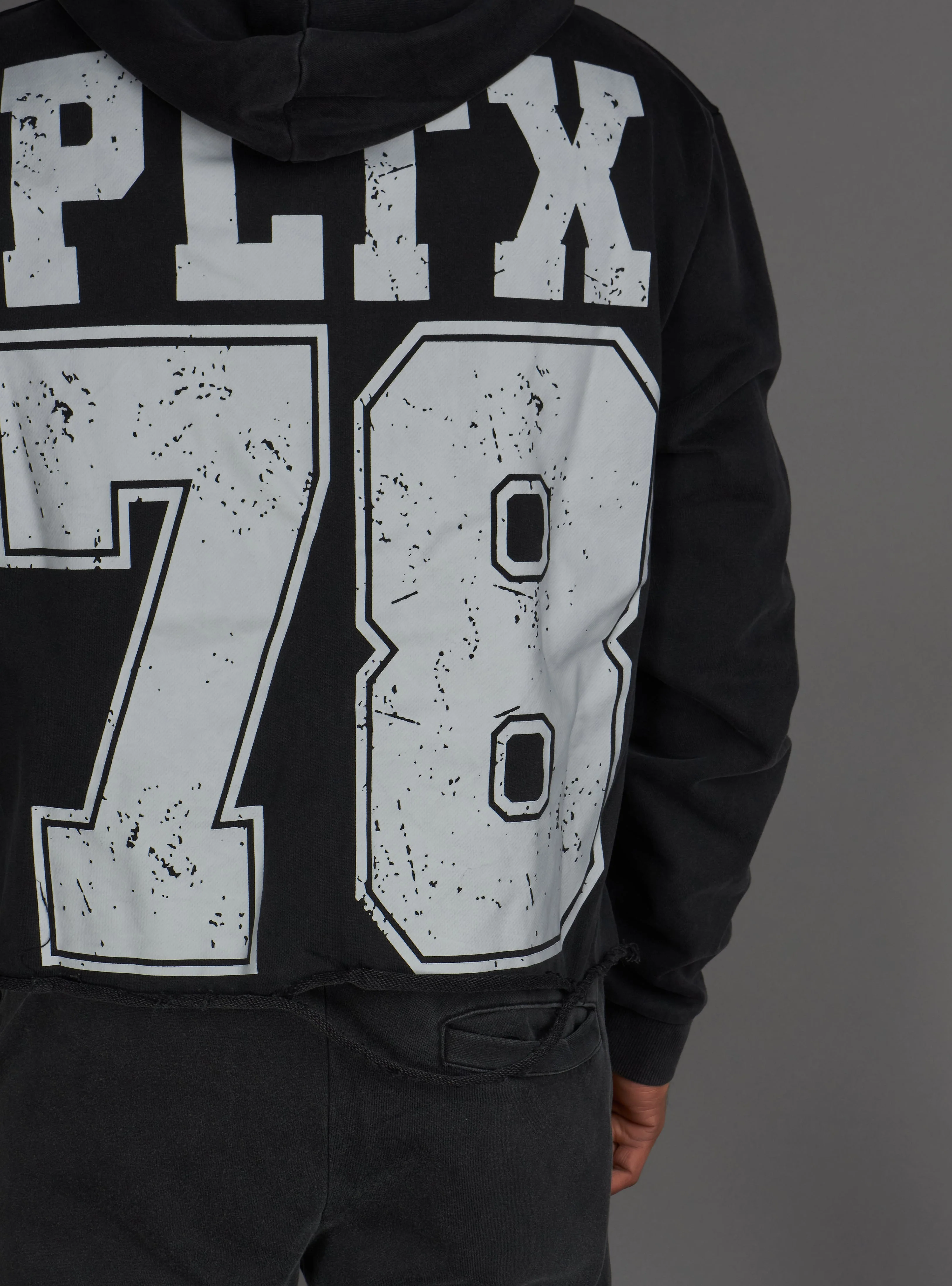 Politics Hoodie - Ruth - Grey Wash - 110 - Image 11