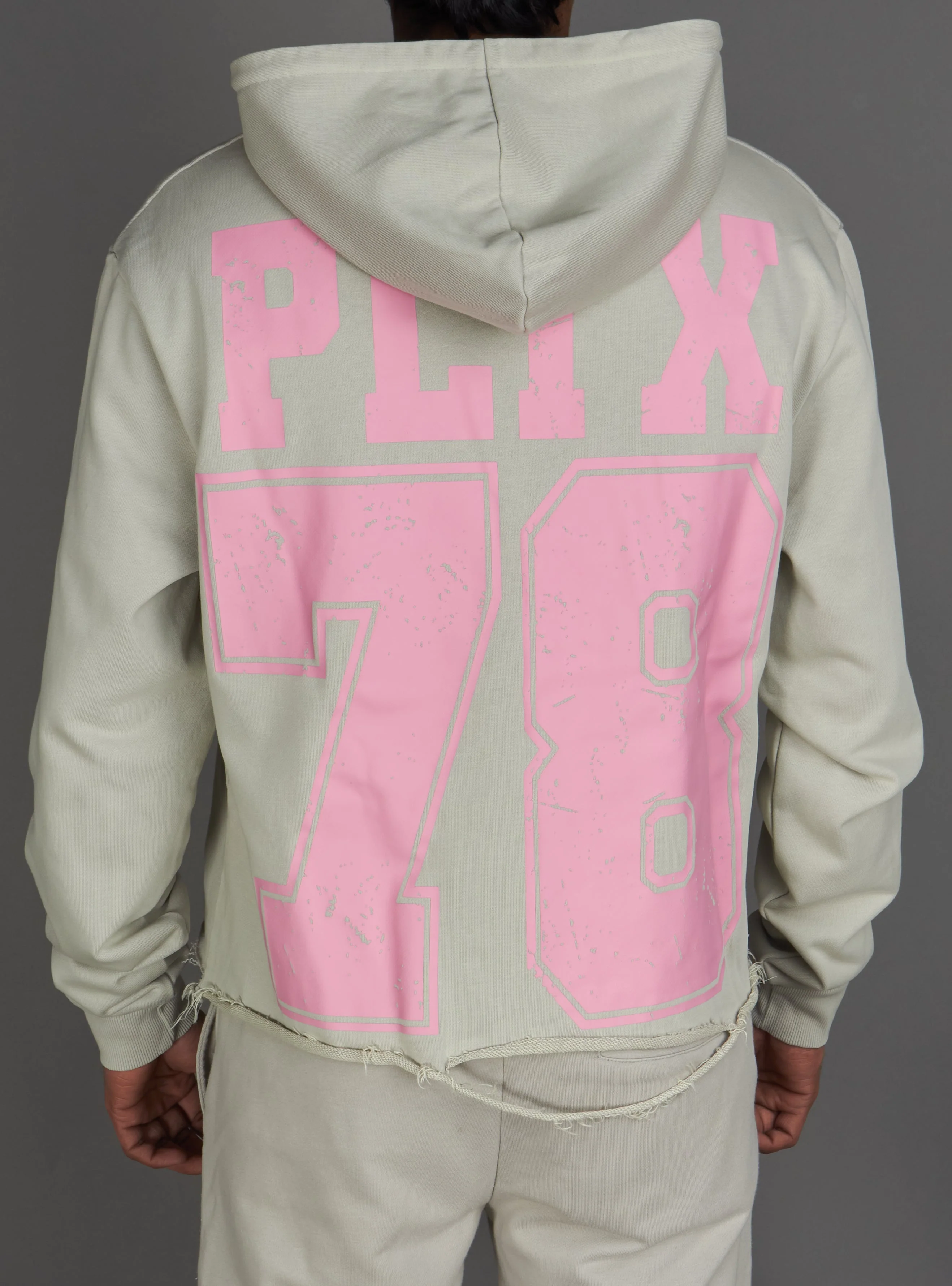 Politics Hoodie - Ruth - Grey Wash - 021 - Image 12