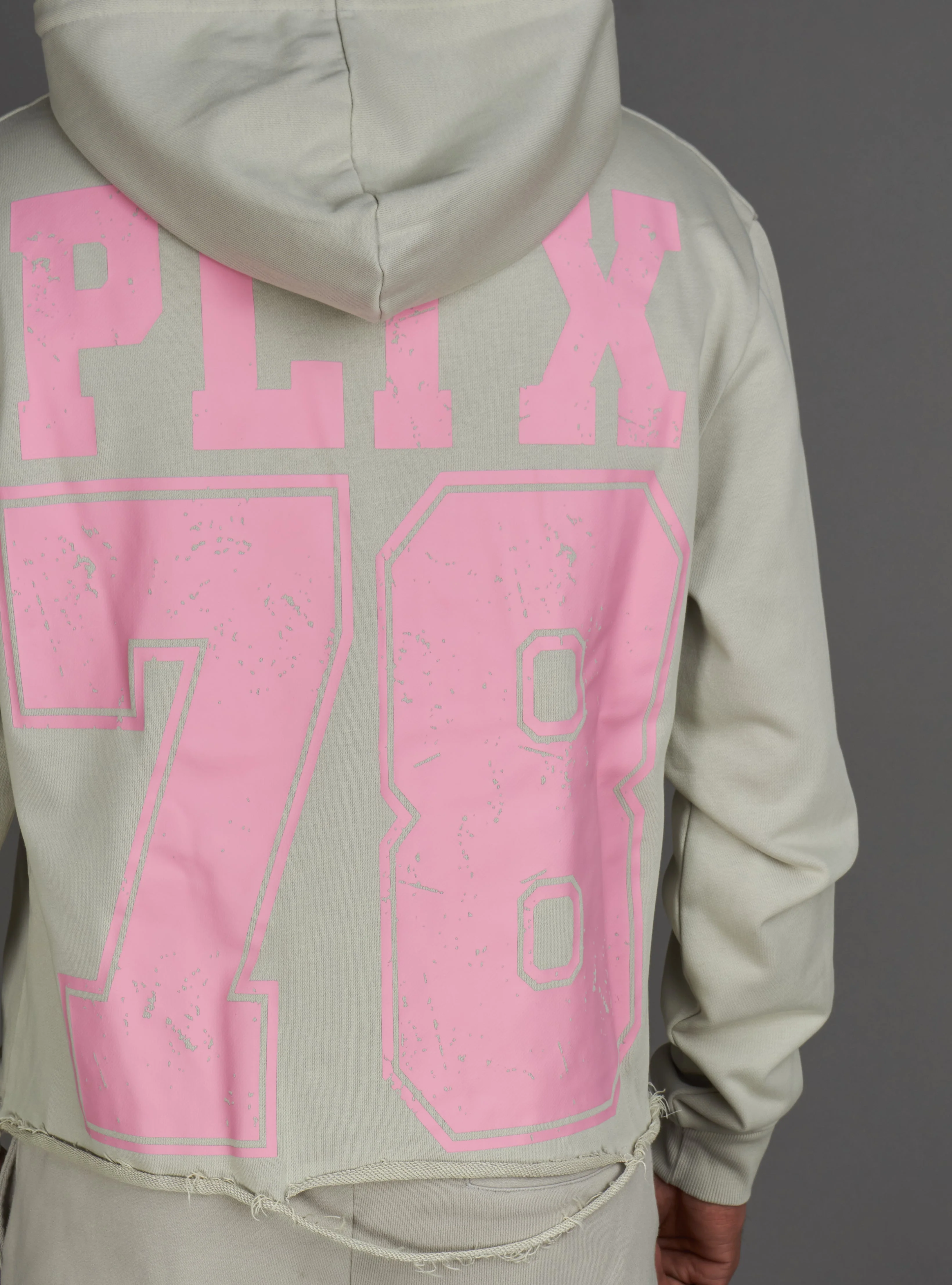 Politics Hoodie - Ruth - Grey Wash - 021 - Image 13