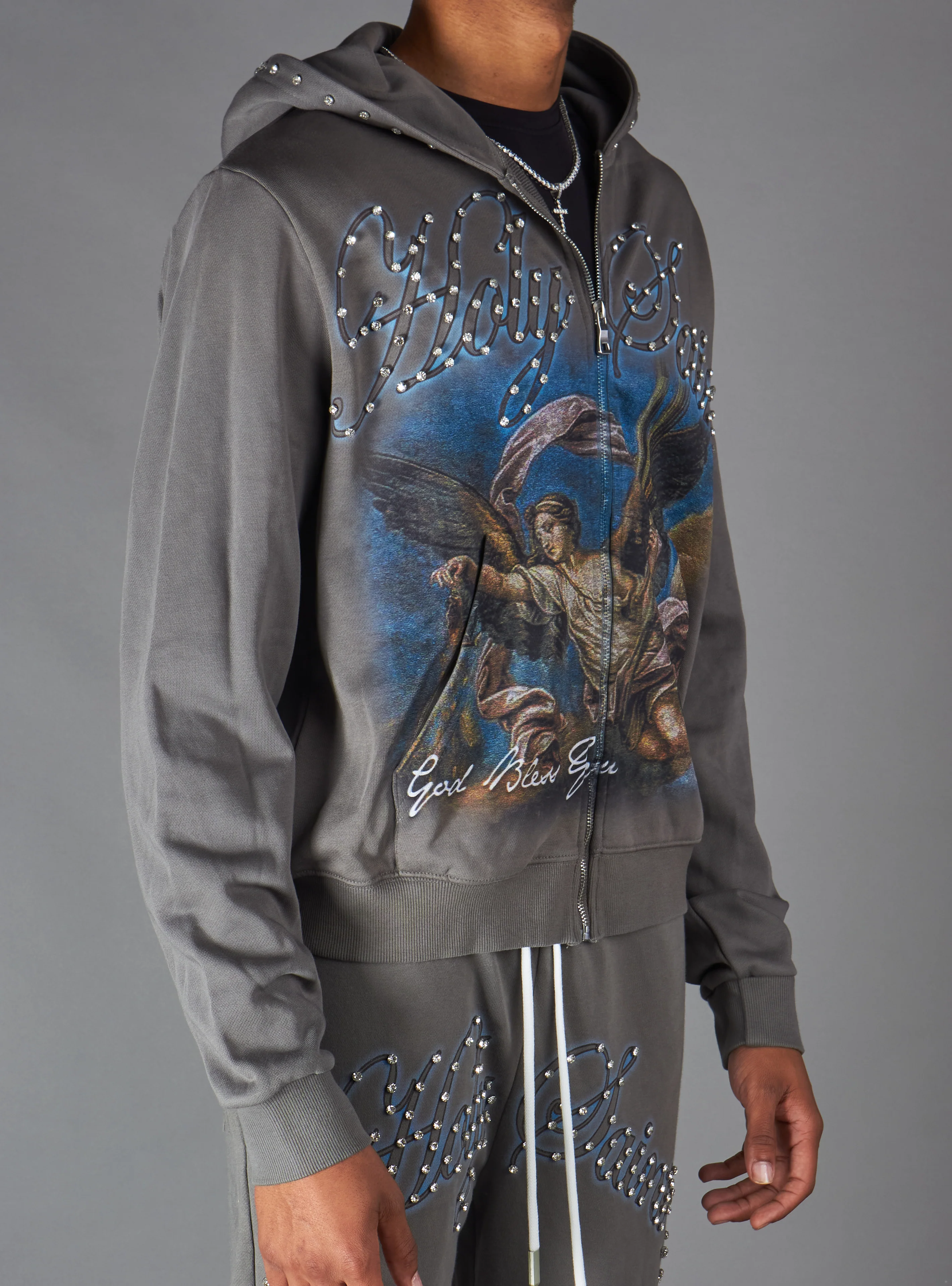 Politics Hoodie - San - Grey - Hol-48 - Image 2