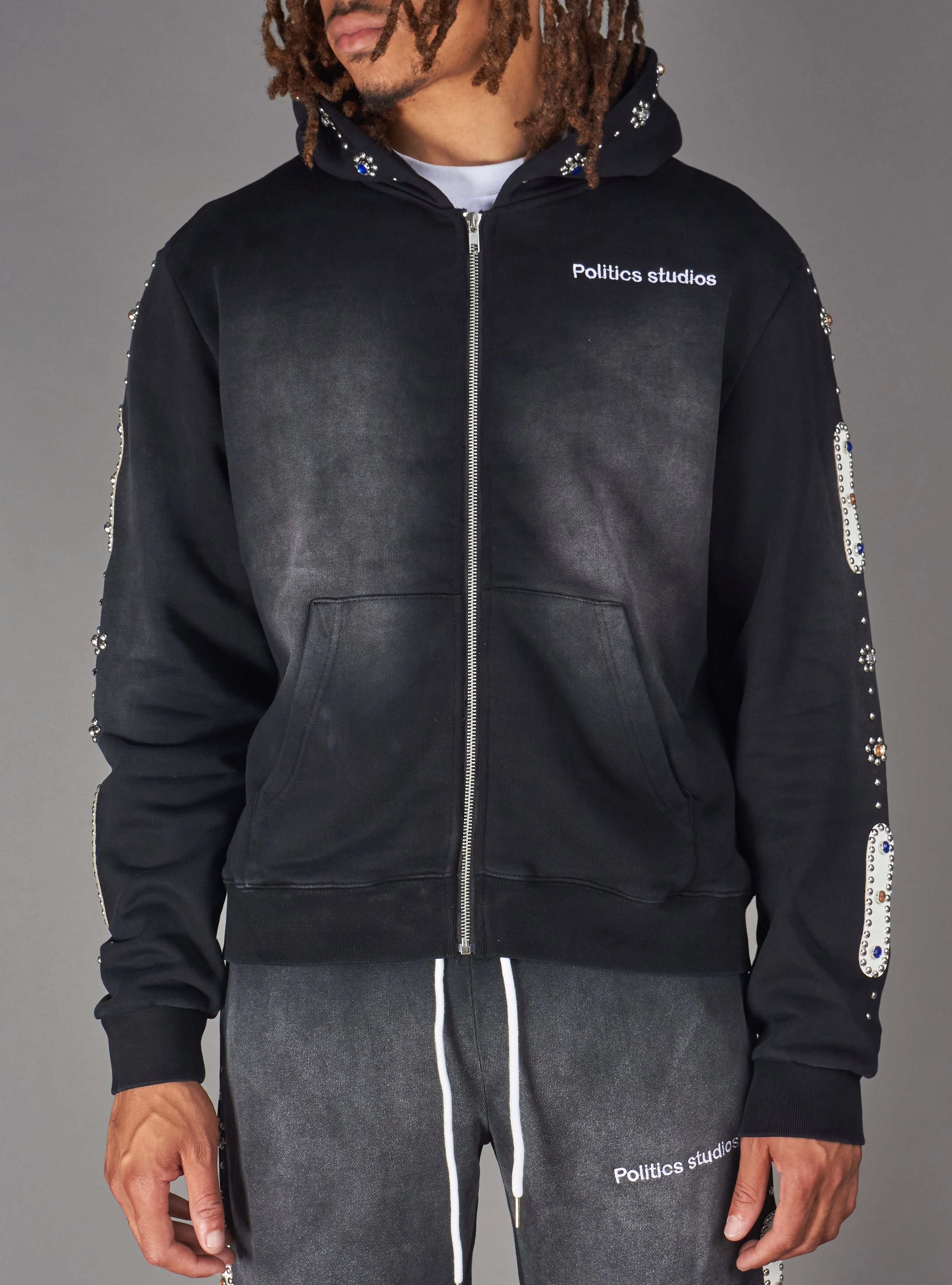 Politics Hoodie - Skorn - Black - HOL-38