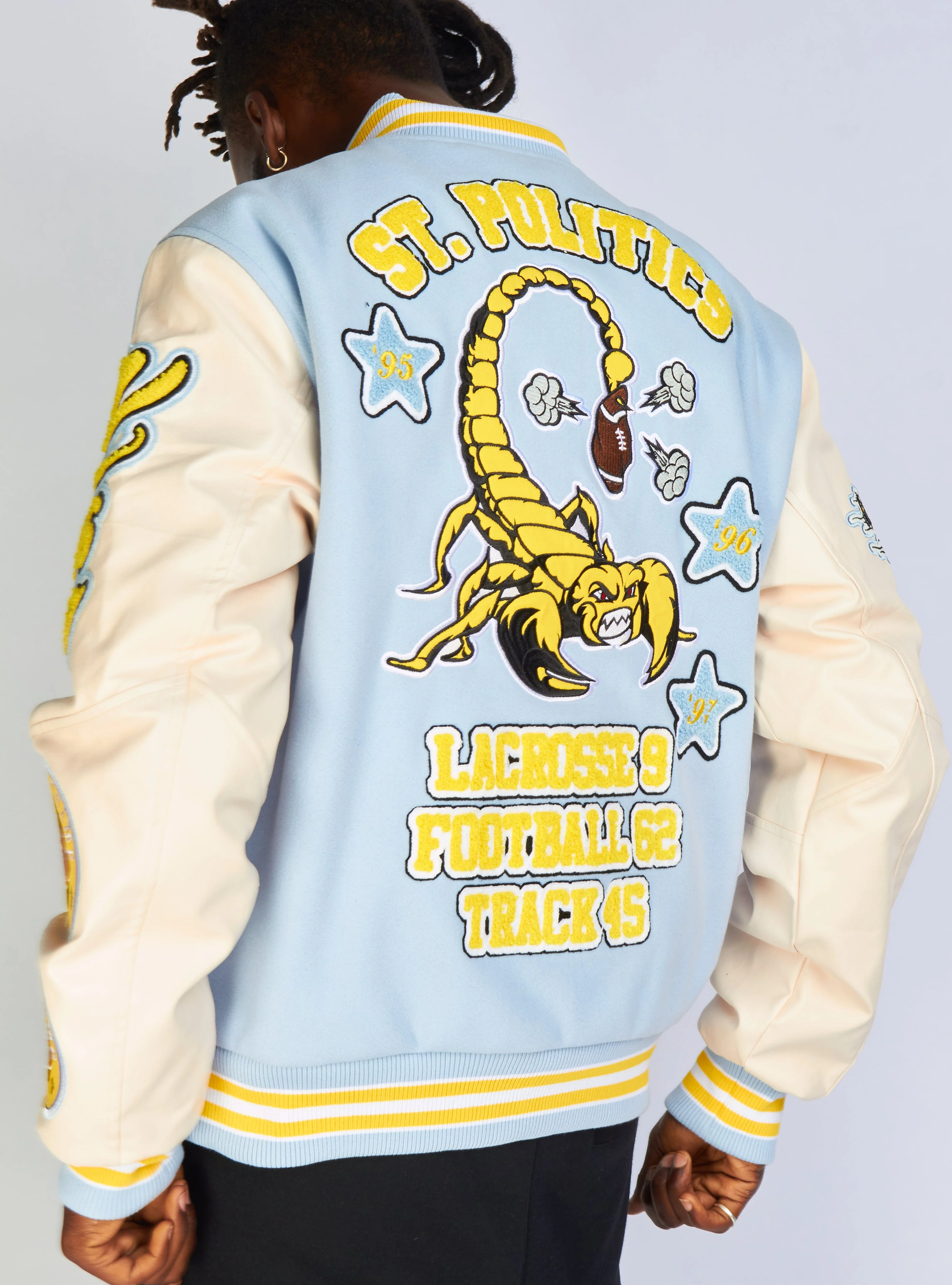 Politics Jacket - Howell - Light Blue - 426 - Image 4