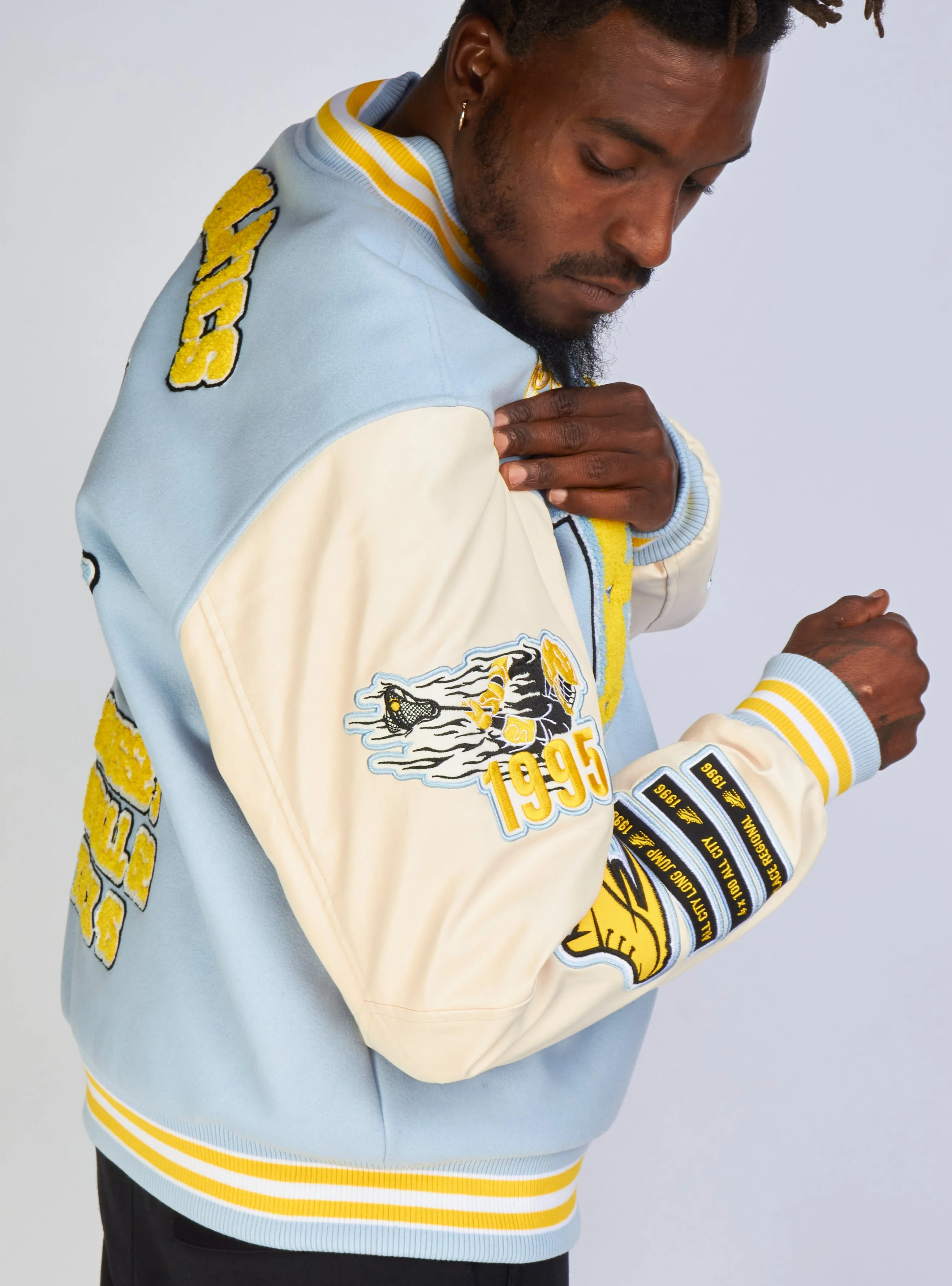 Politics Jacket - Howell - Light Blue - 426 - Image 5