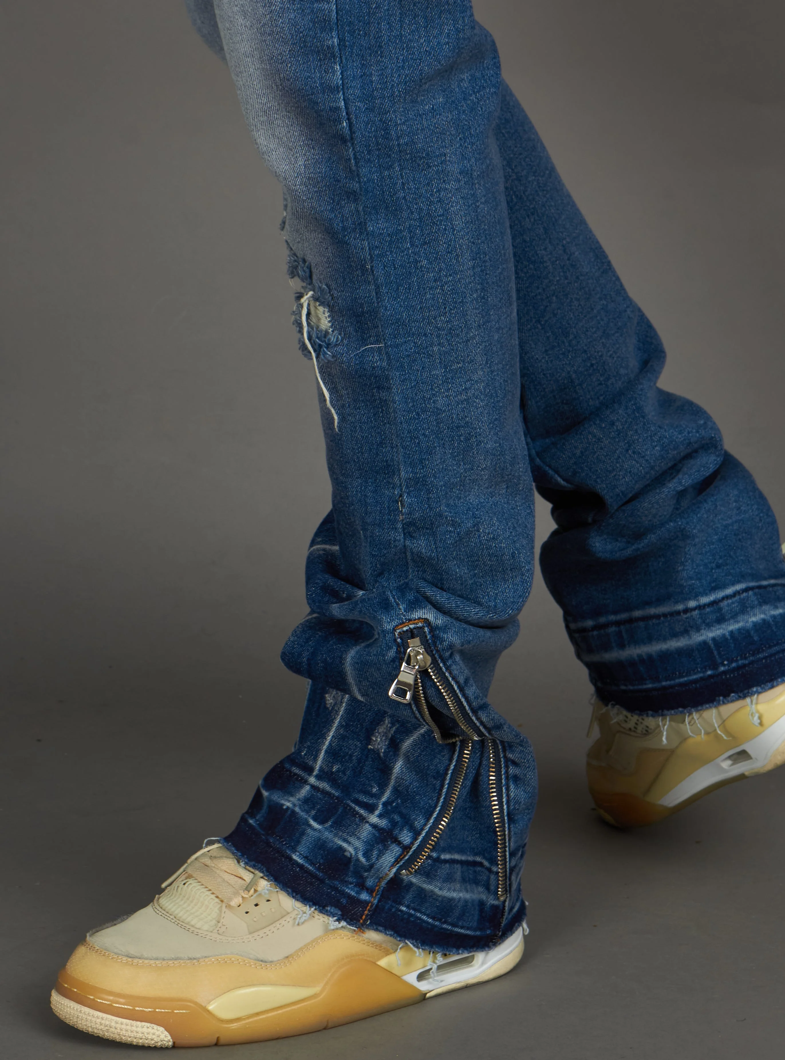 Politics Jeans - Agassi Stacked Fit - Blue Wash - 967 - Image 16