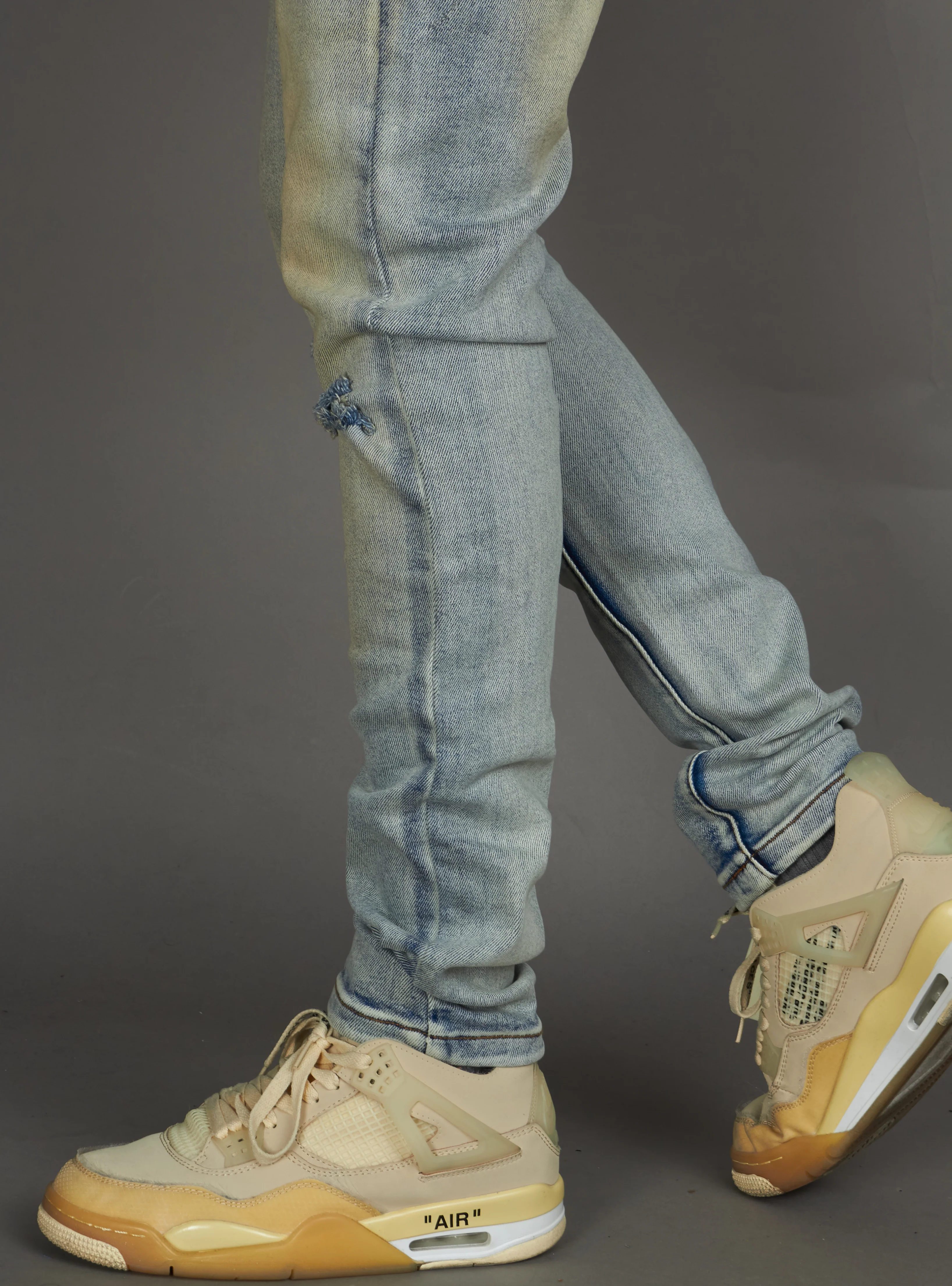 Politics Jeans - Akhurst Skinny Fit - Blue Wash - 560 - Image 4