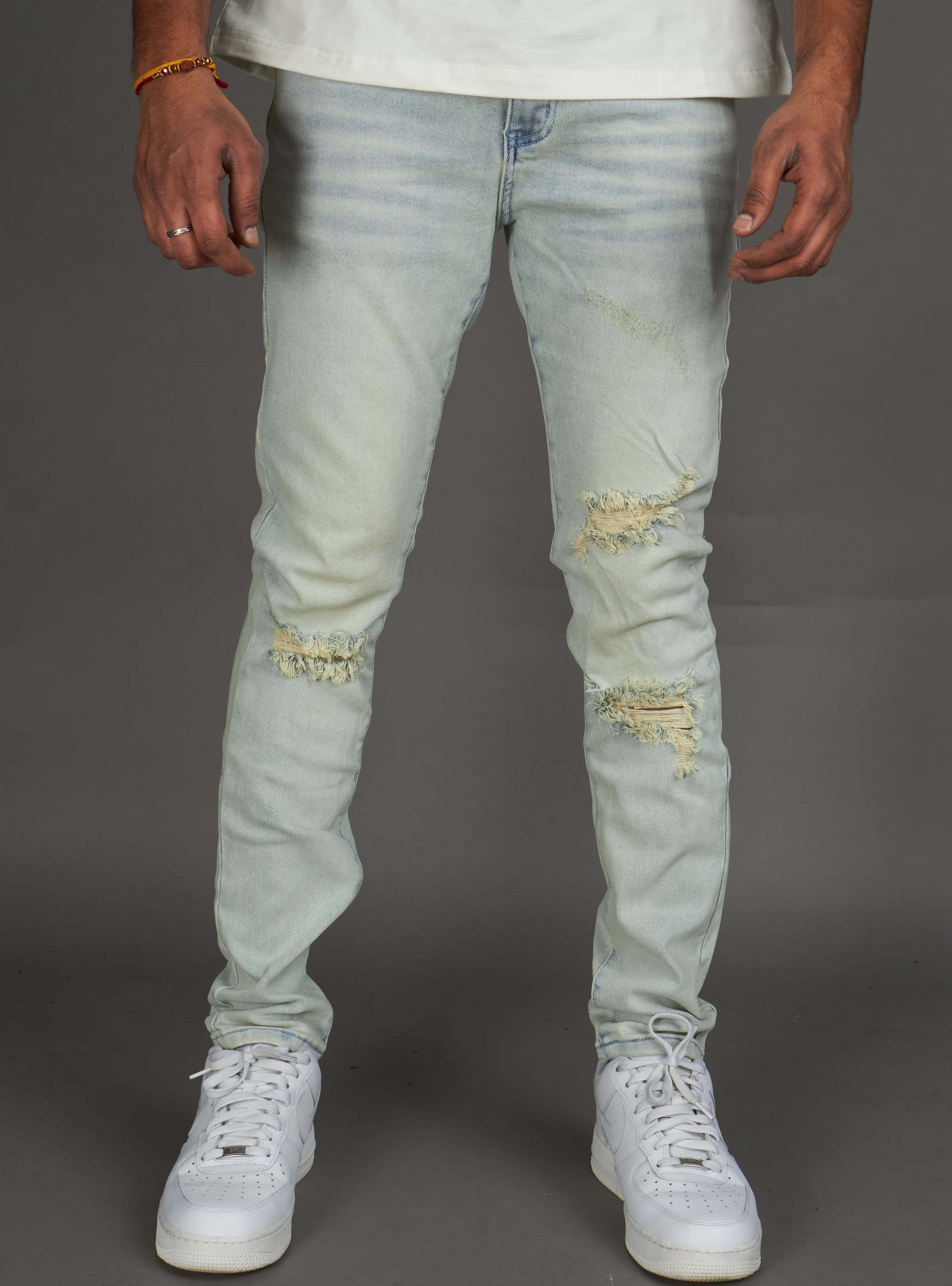 Politics Jeans - Alonso Skinny Fit  - Light Blue Wash - 252
