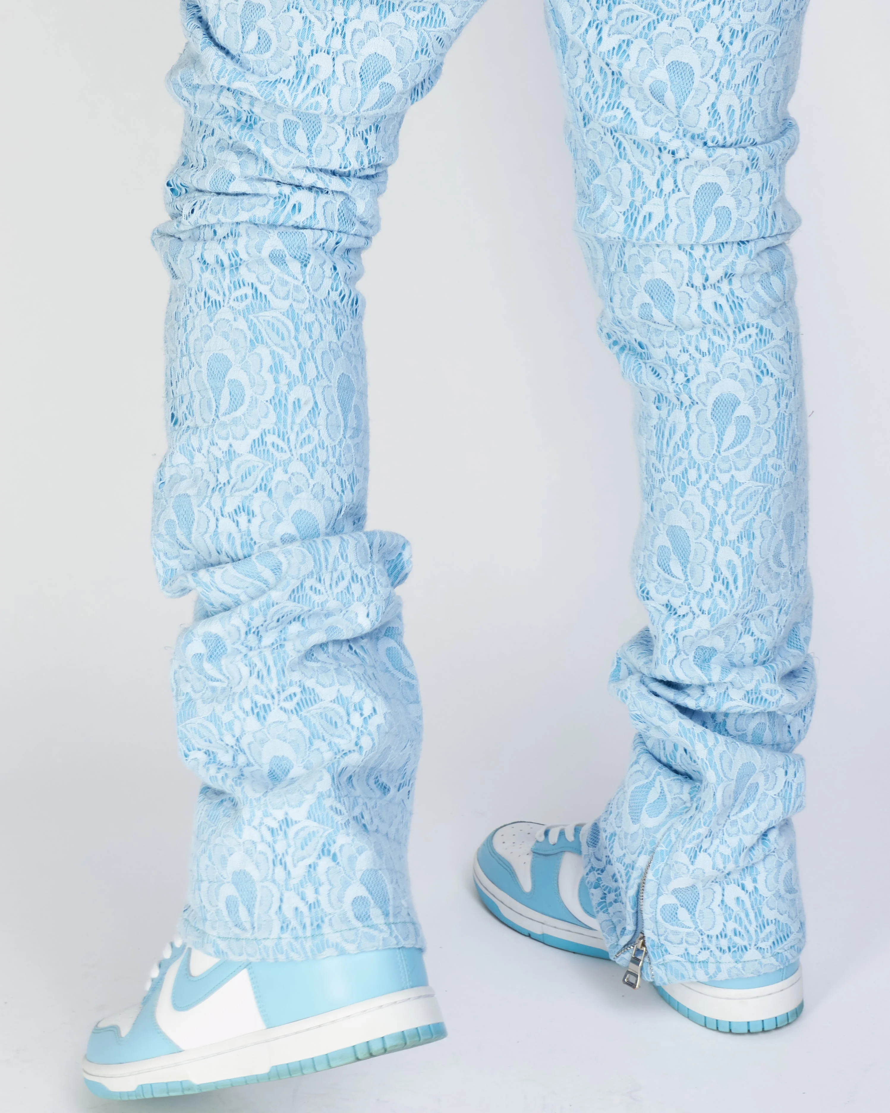 Politics Jeans - Baldwin - Baby Blue - Stacked Applique Denim - 502 - Image 8