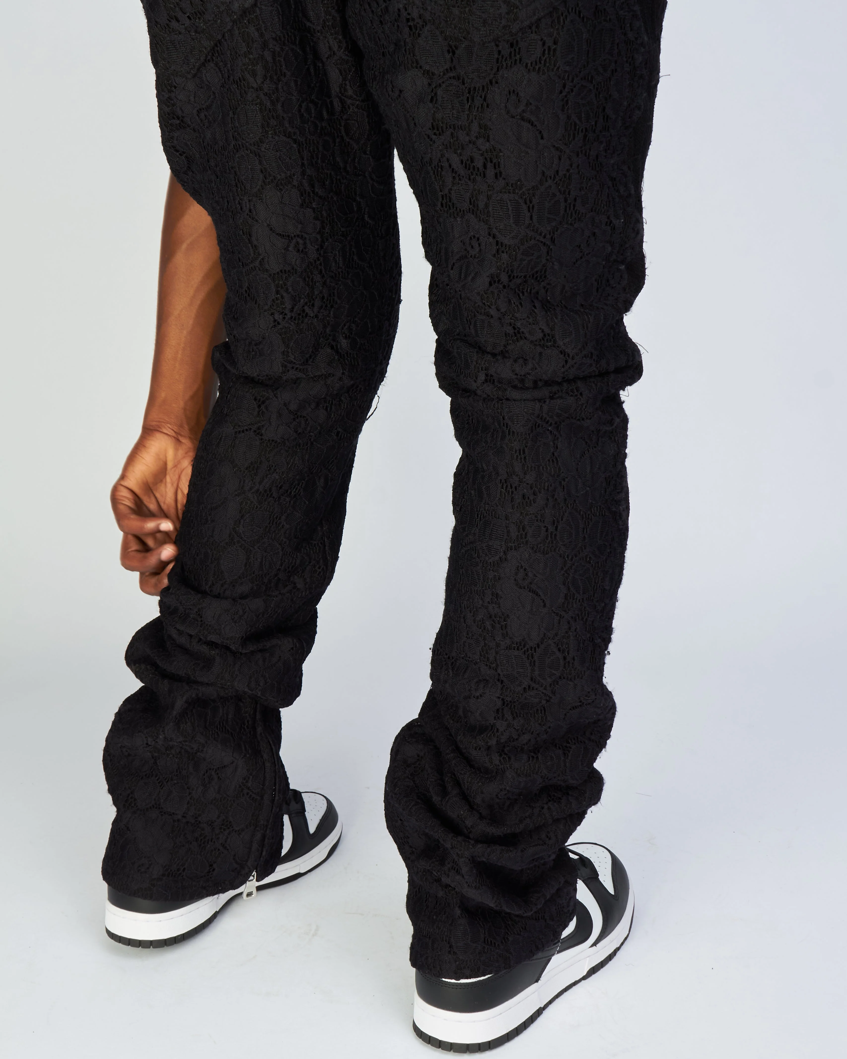 Politics Jeans - Baldwin - Black - Stacked Applique Denim - 504 - Image 4