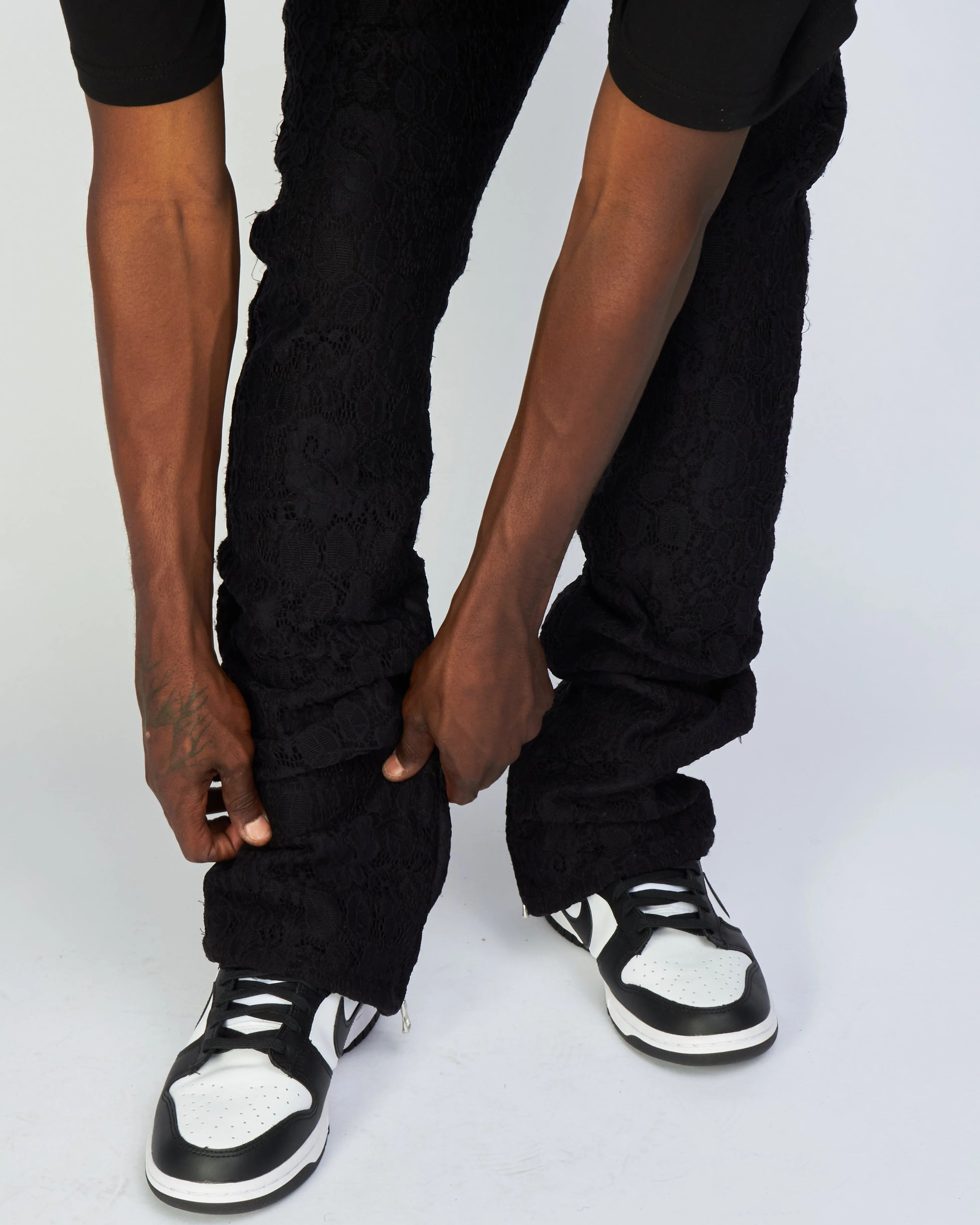 Politics Jeans - Baldwin - Black - Stacked Applique Denim - 504 - Image 6