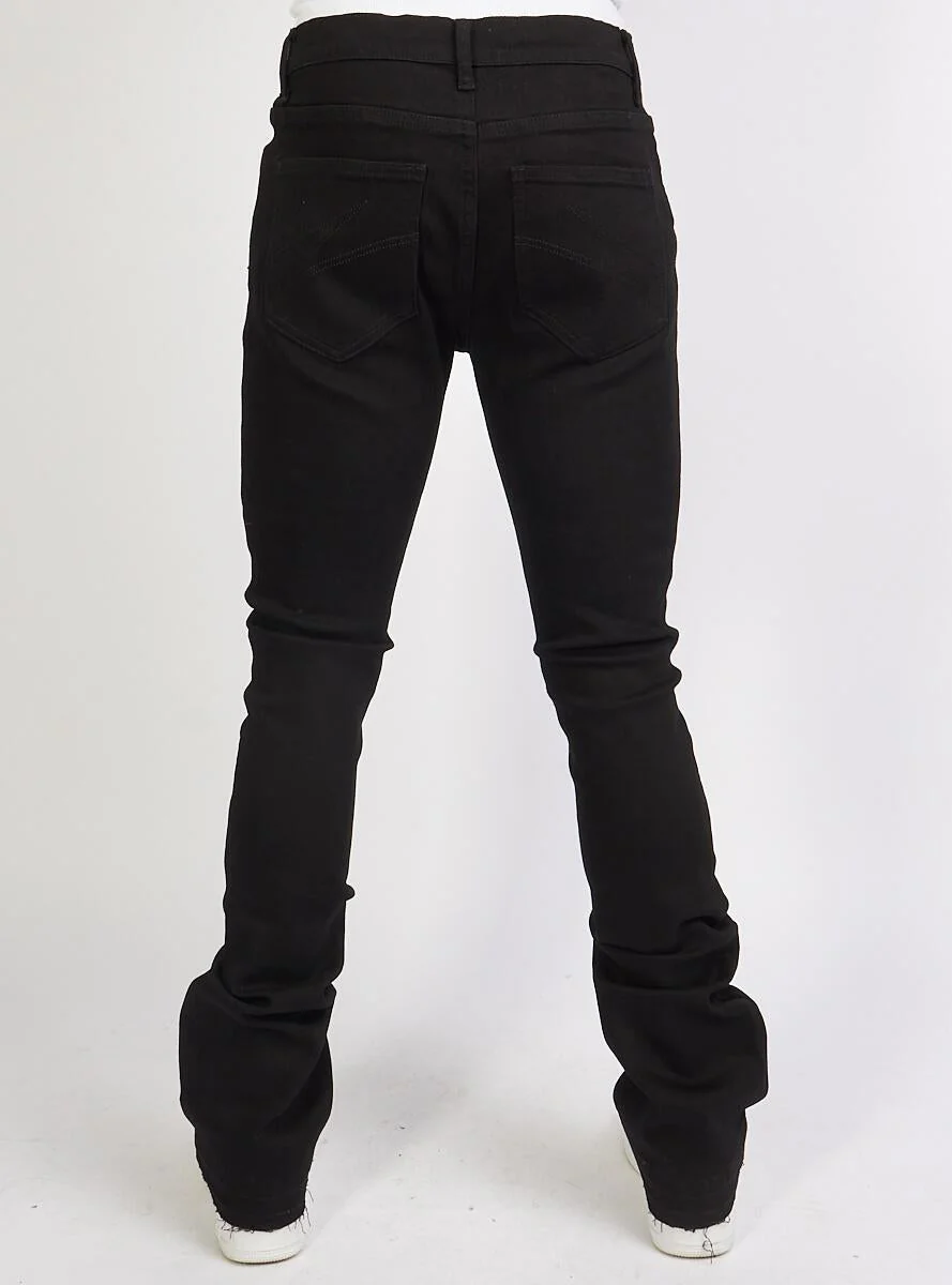 Politics Jeans - Barlow - Stacked - Jet Black - 510 - Image 3