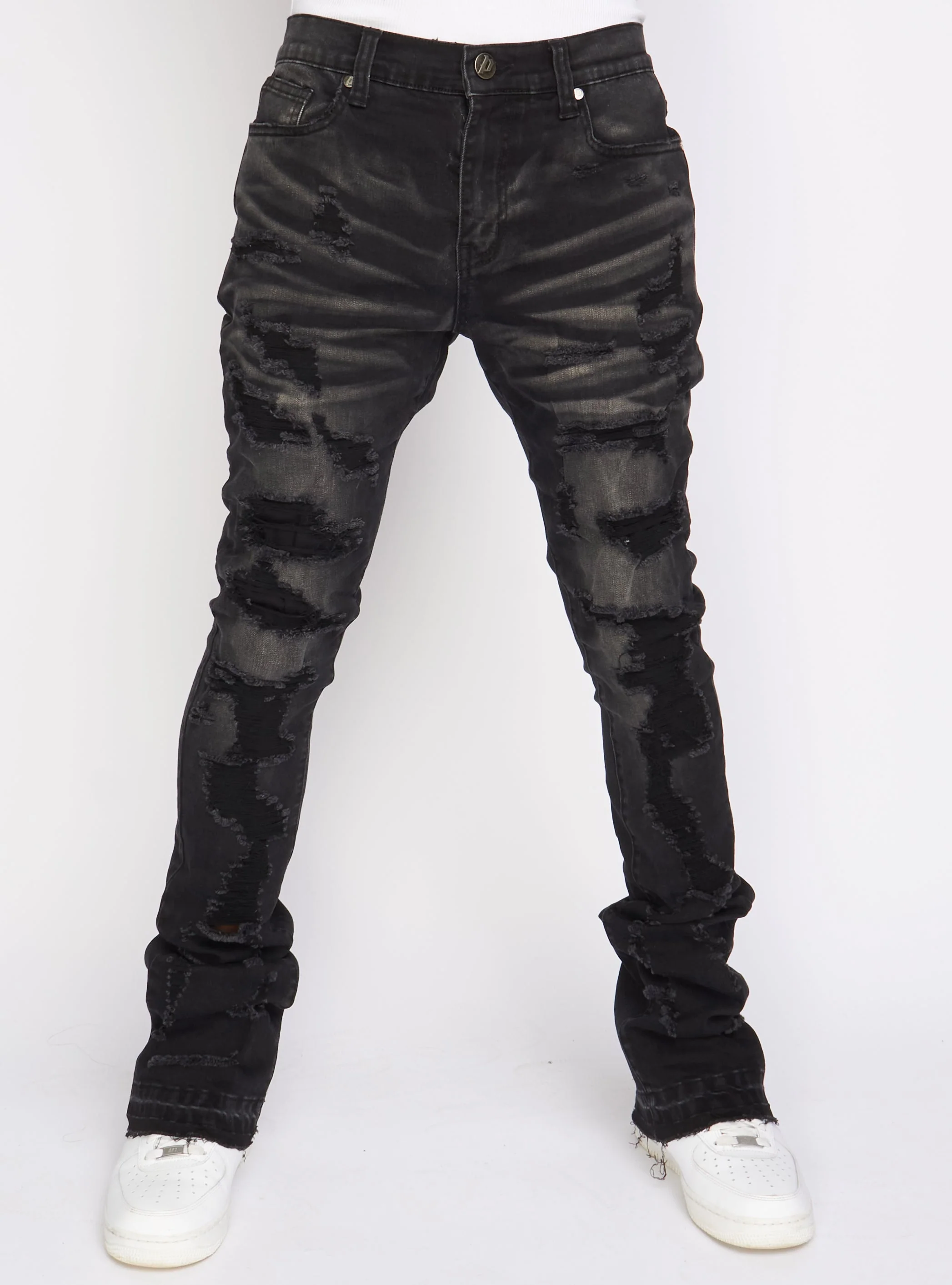 Politics Jeans - Black Wash - Mac502 - Image 2