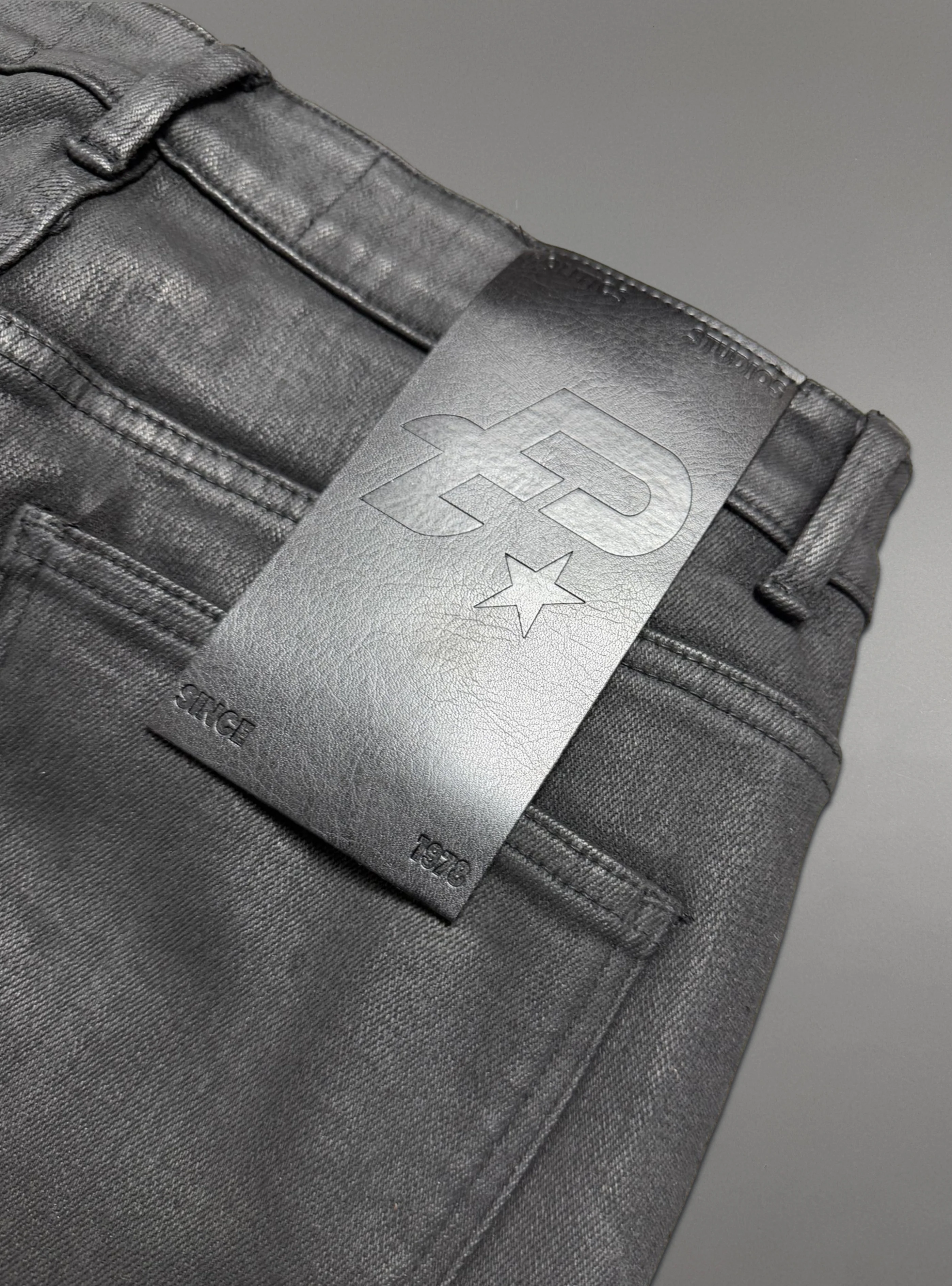 Politics Skinny Jeans — Black Wax - 1 - Image 5