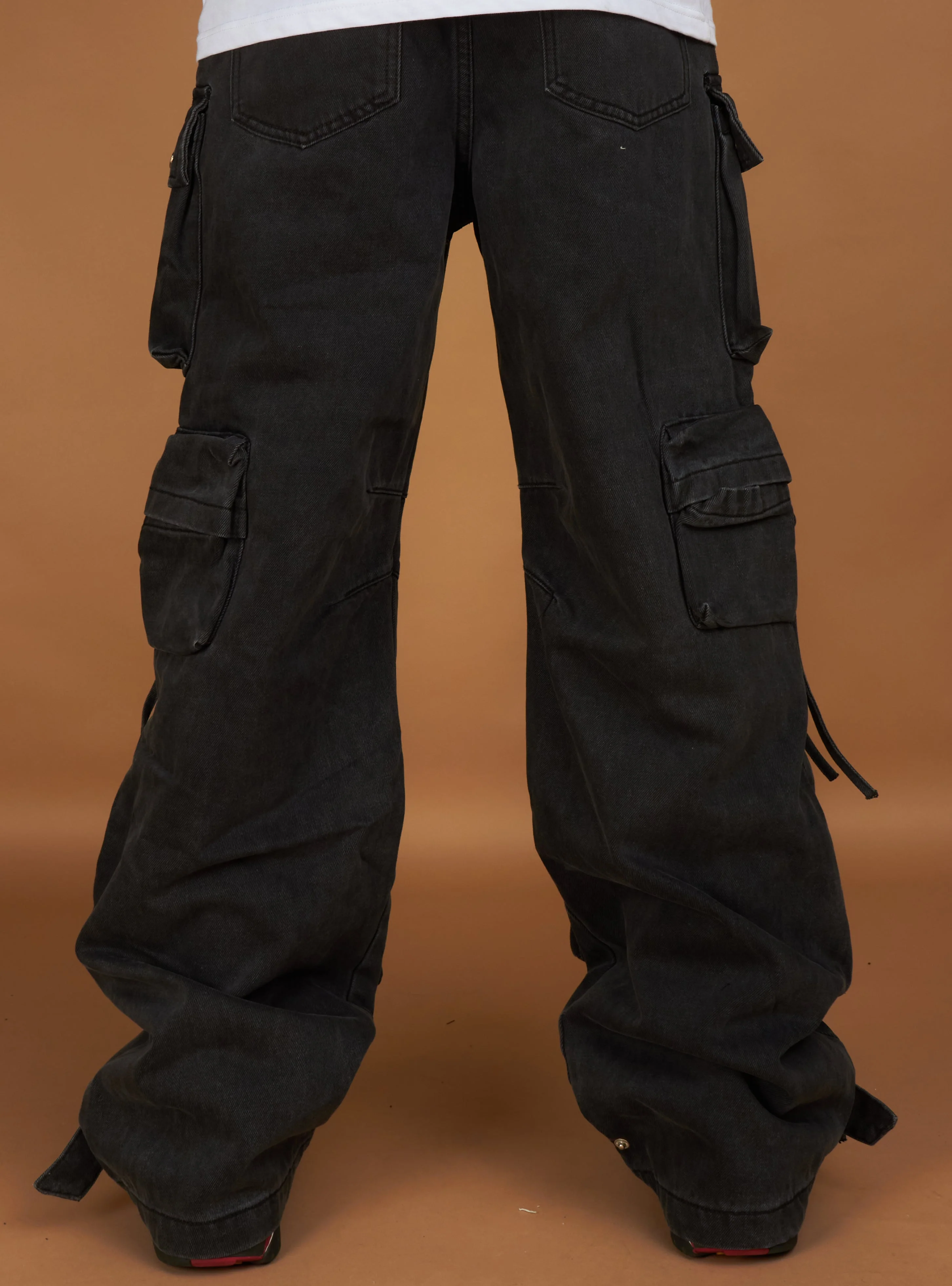 Politics Jeans - Cunningham Baggy Fit - Black Wash - 210 - Image 4