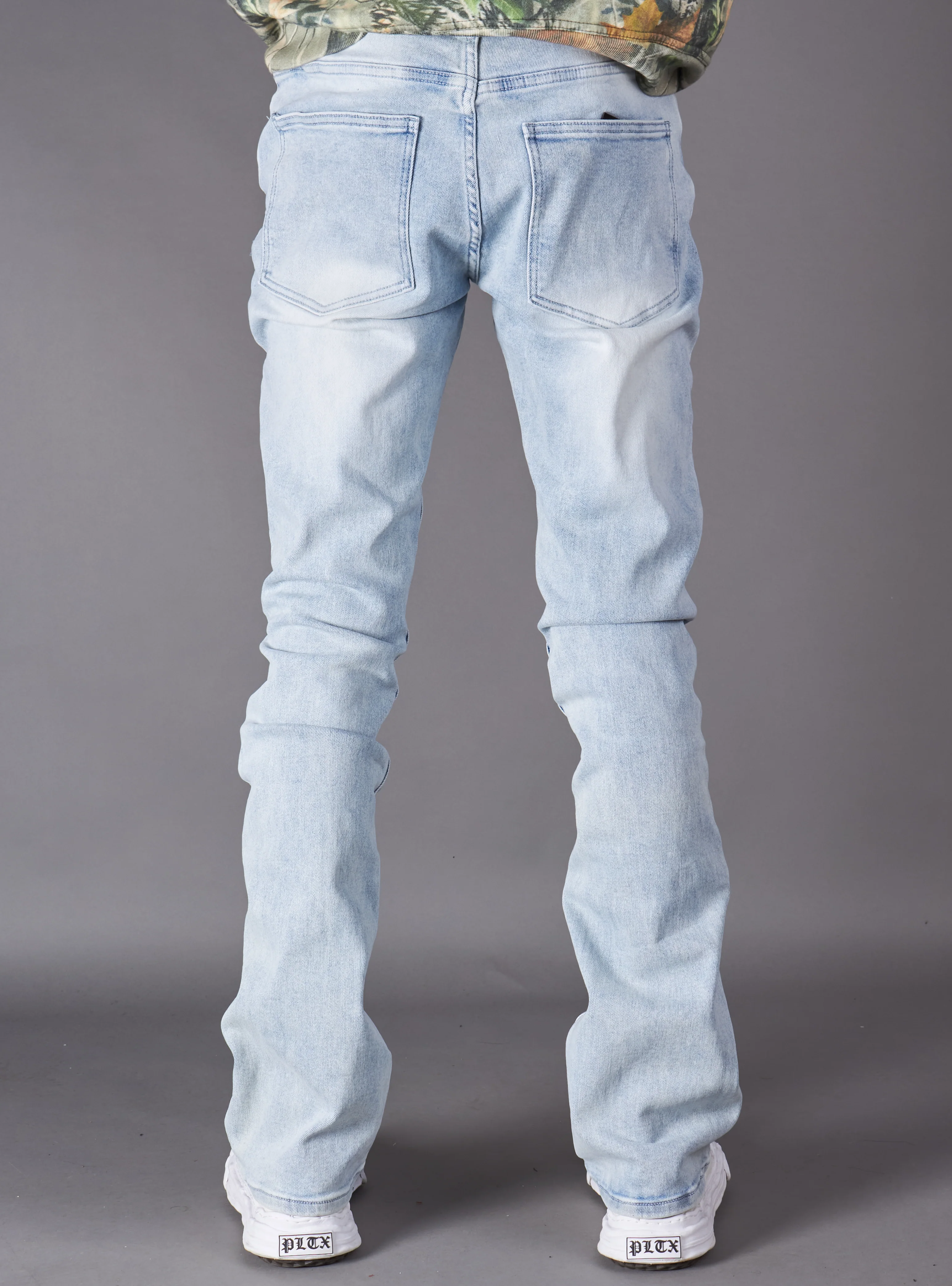 Politics Jeans - Dran Stacked - Light Blue - Hol-16 - Image 4