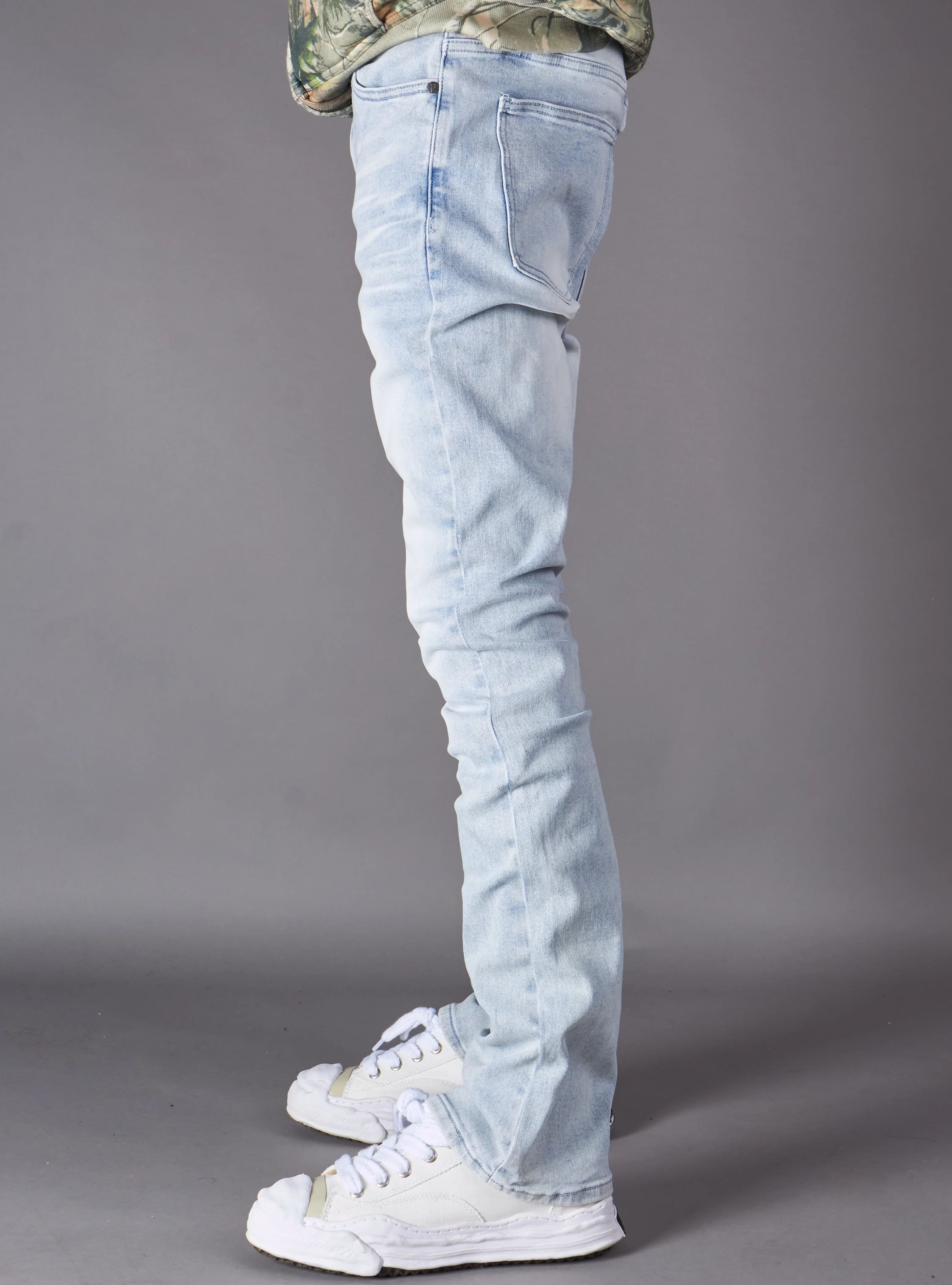 Politics Jeans - Dran Stacked - Light Blue - Hol-16 - Image 5