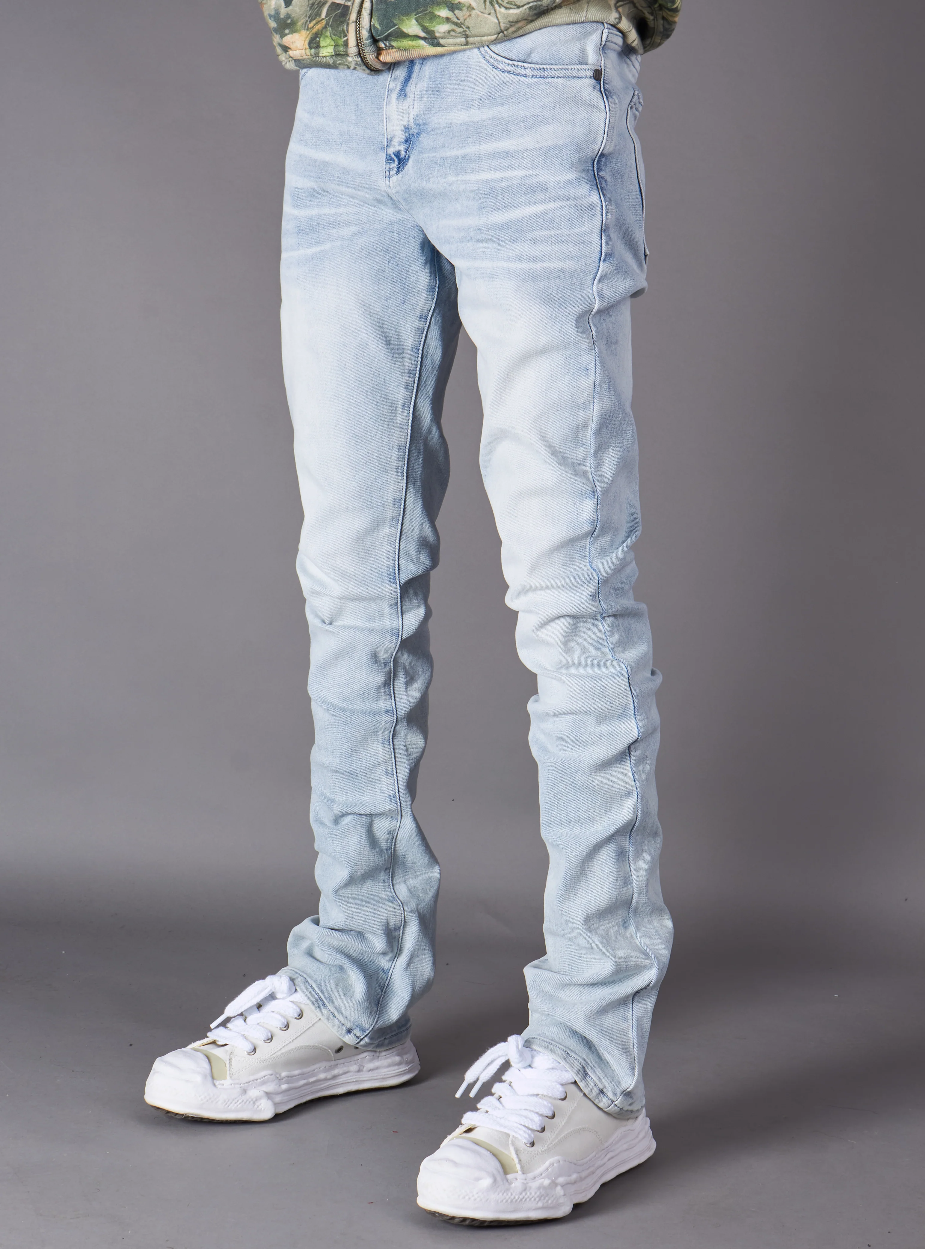Politics Jeans - Dran Stacked - Light Blue - Hol-16 - Image 6