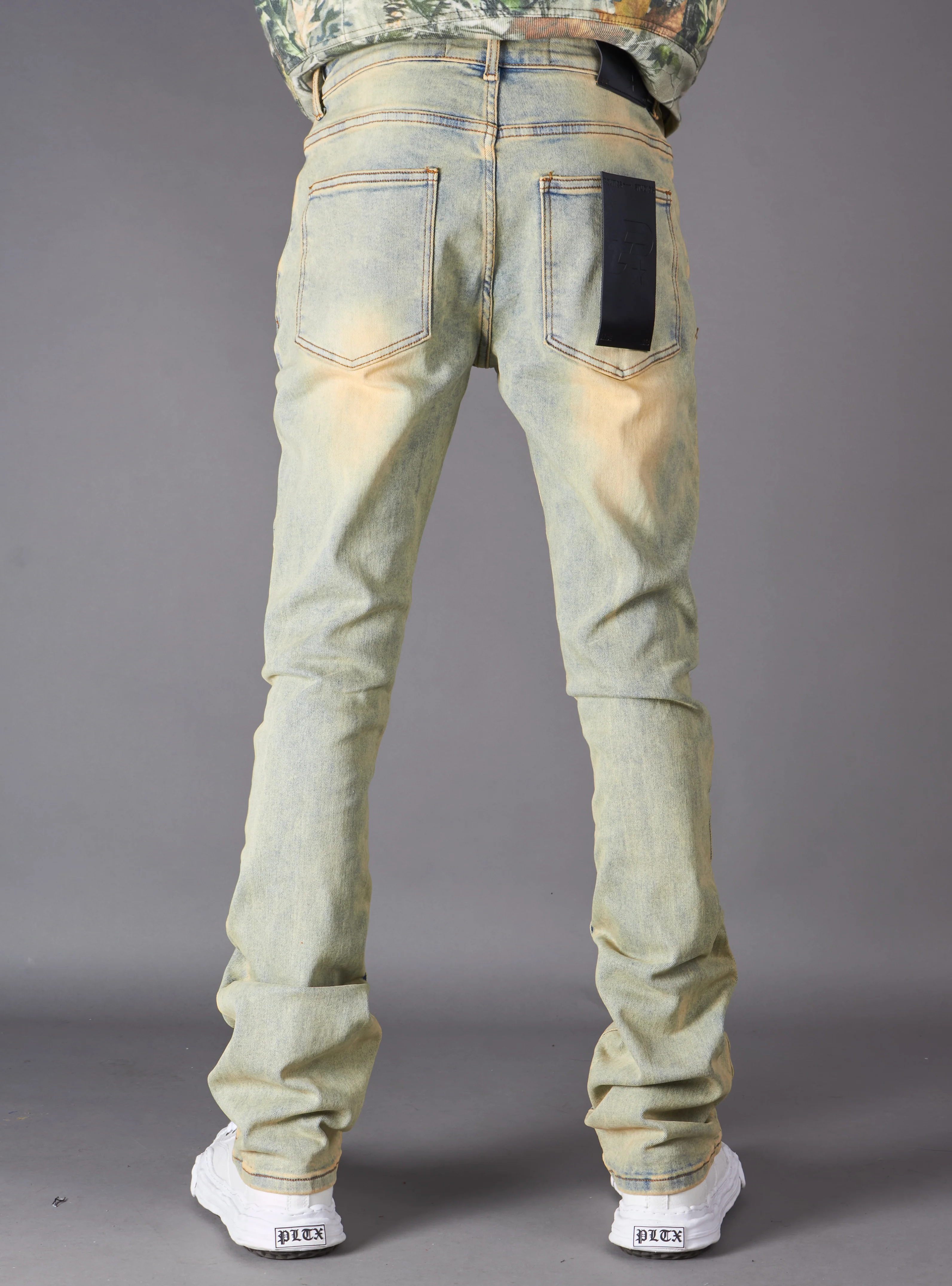 Politics Jeans - Dran Stacked - Vintage Blue - Hol-14 - Image 4