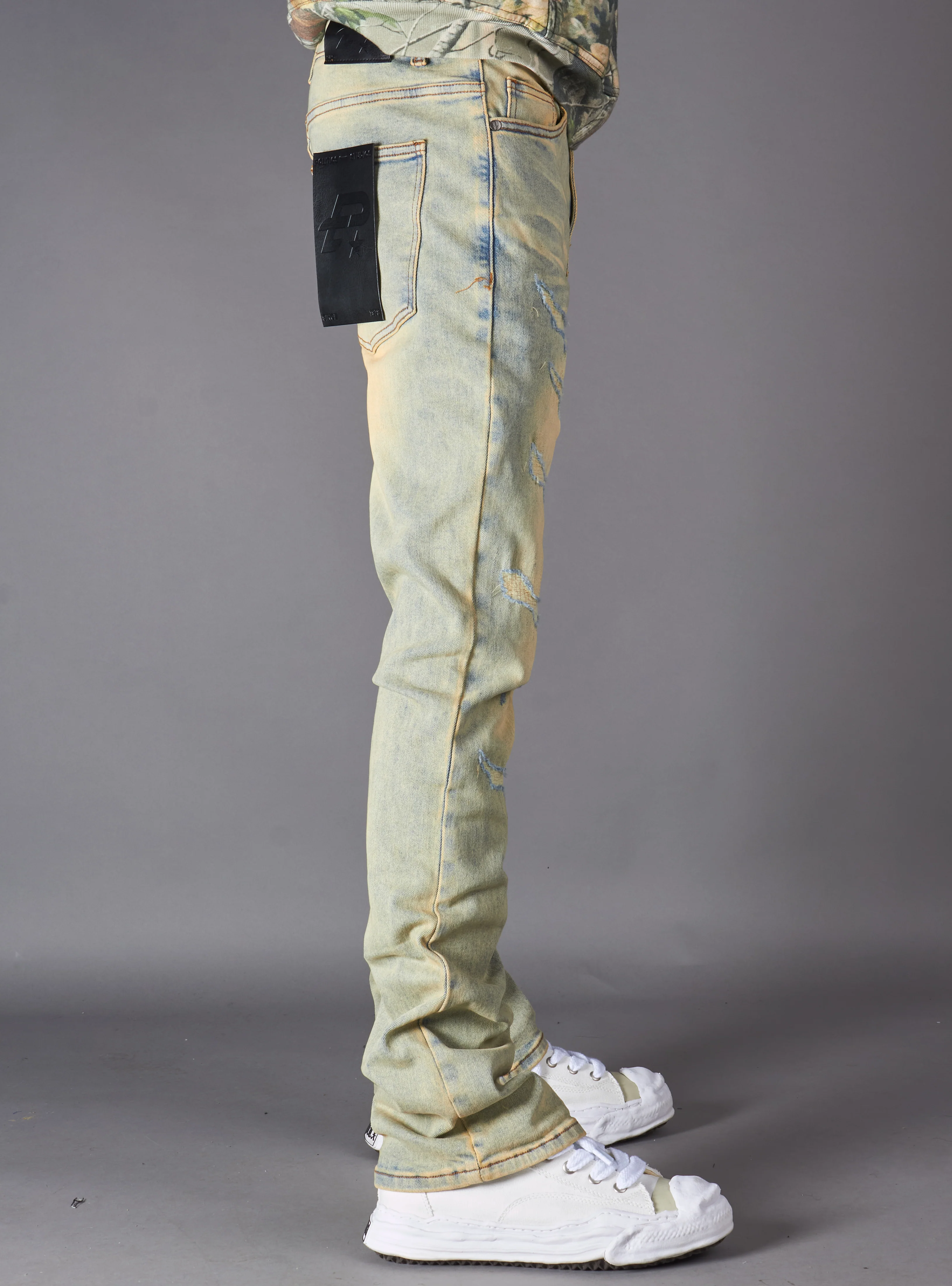 Politics Jeans - Dran Stacked - Vintage Blue - Hol-14 - Image 5