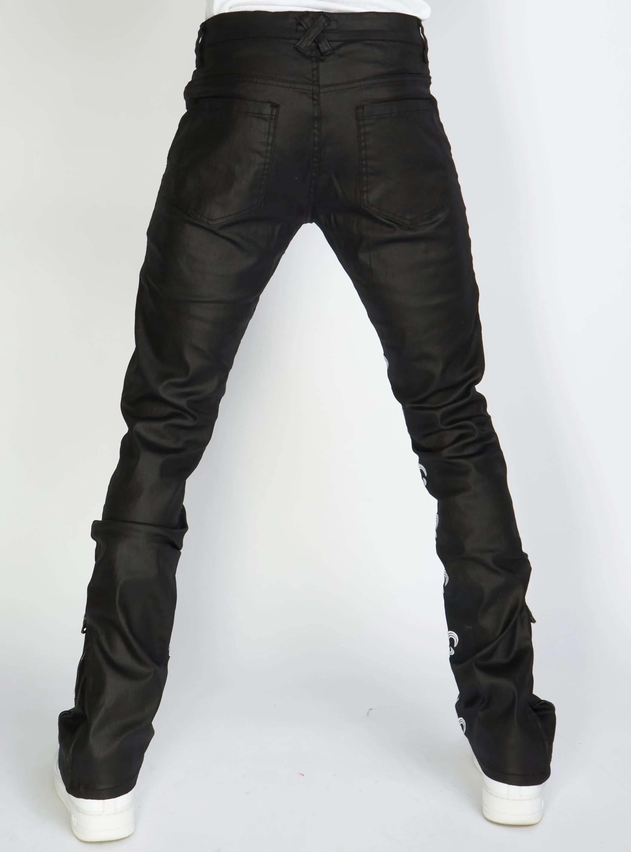 Politics Jeans - Endacott - Black and White - 503 - Image 2
