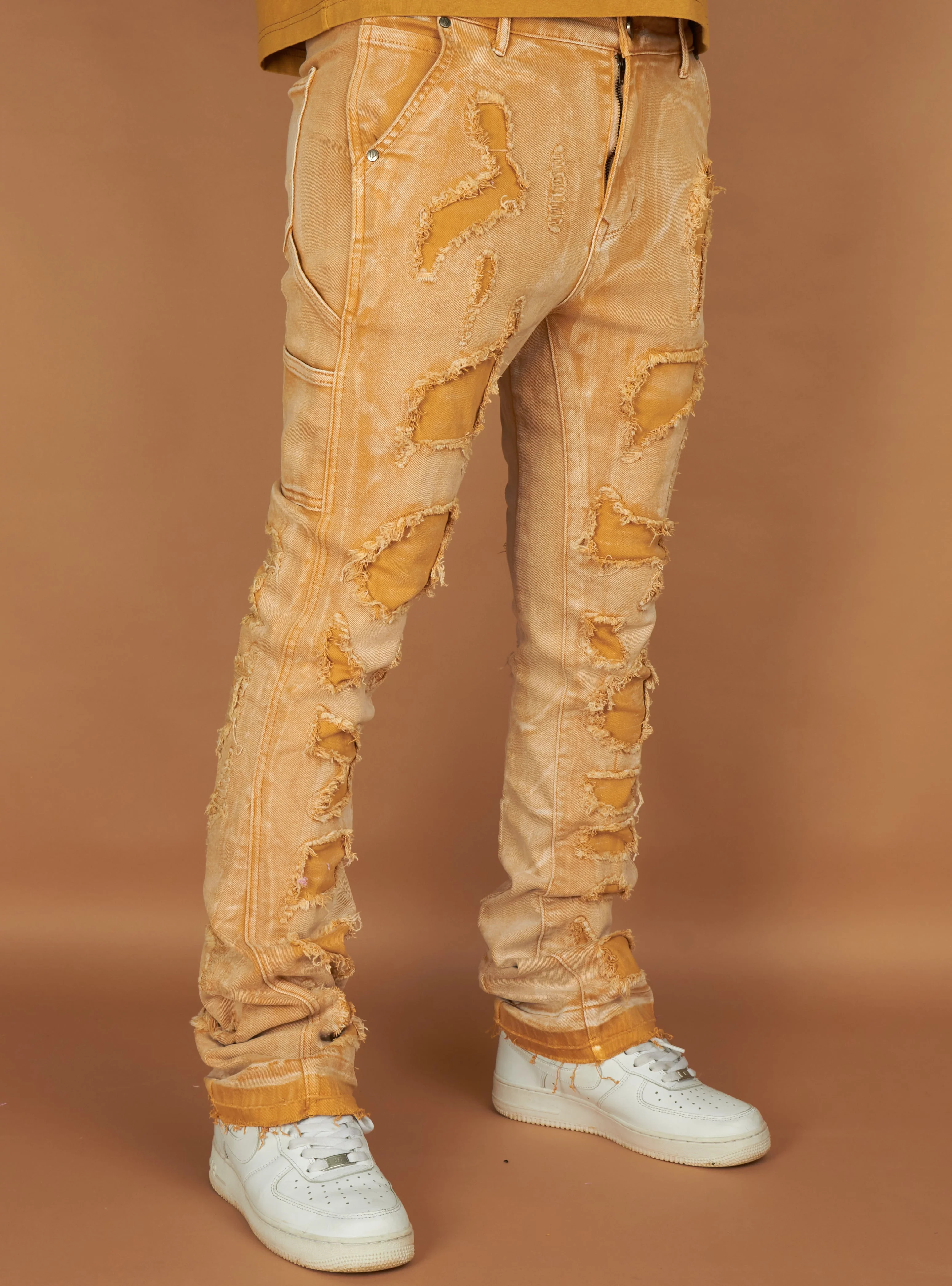 Politics Jeans - Wagner - Khaki Wash - 004 - Image 2