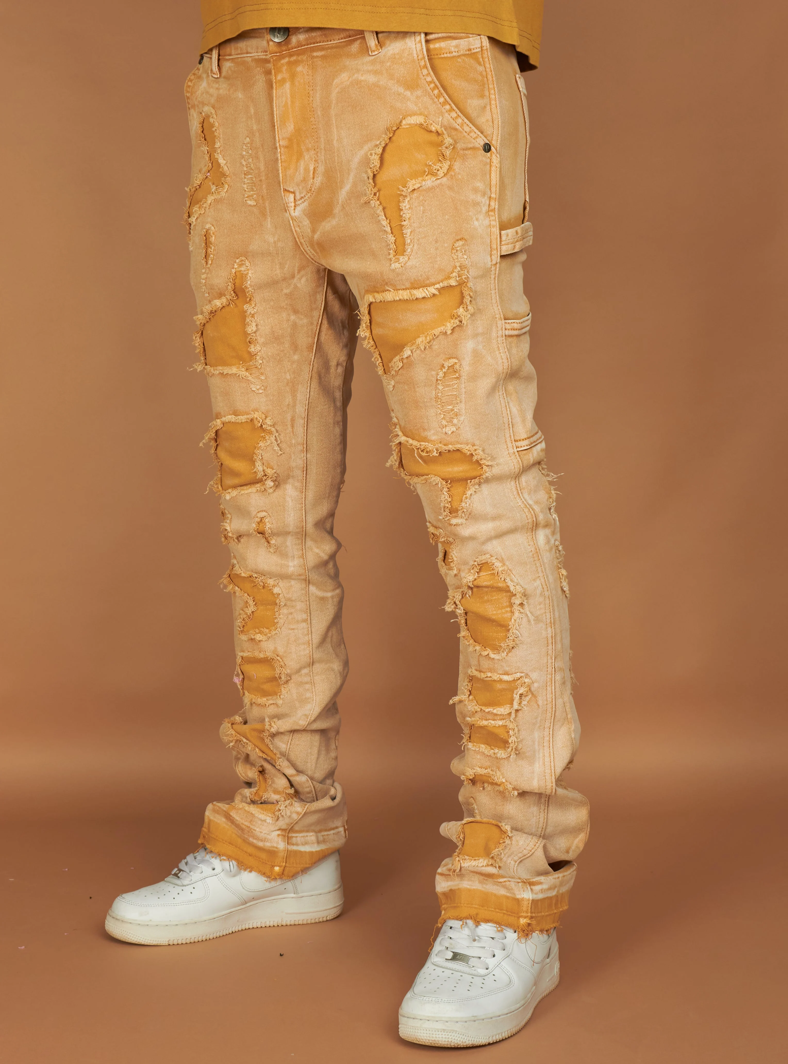 Politics Jeans - Wagner - Khaki Wash - 004 - Image 6