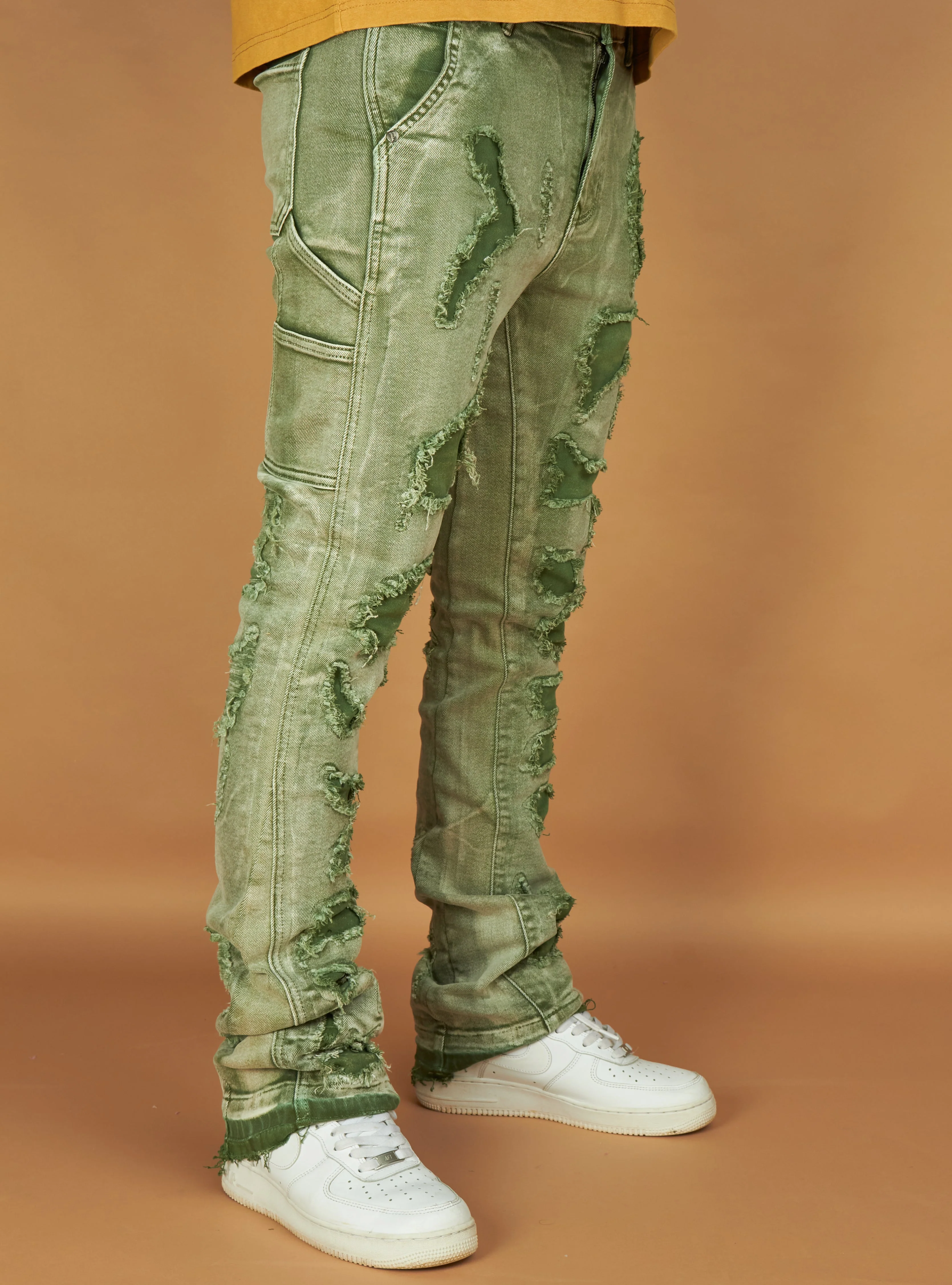 Politics Jeans - Wagner - Green Wash - 003 - Image 2