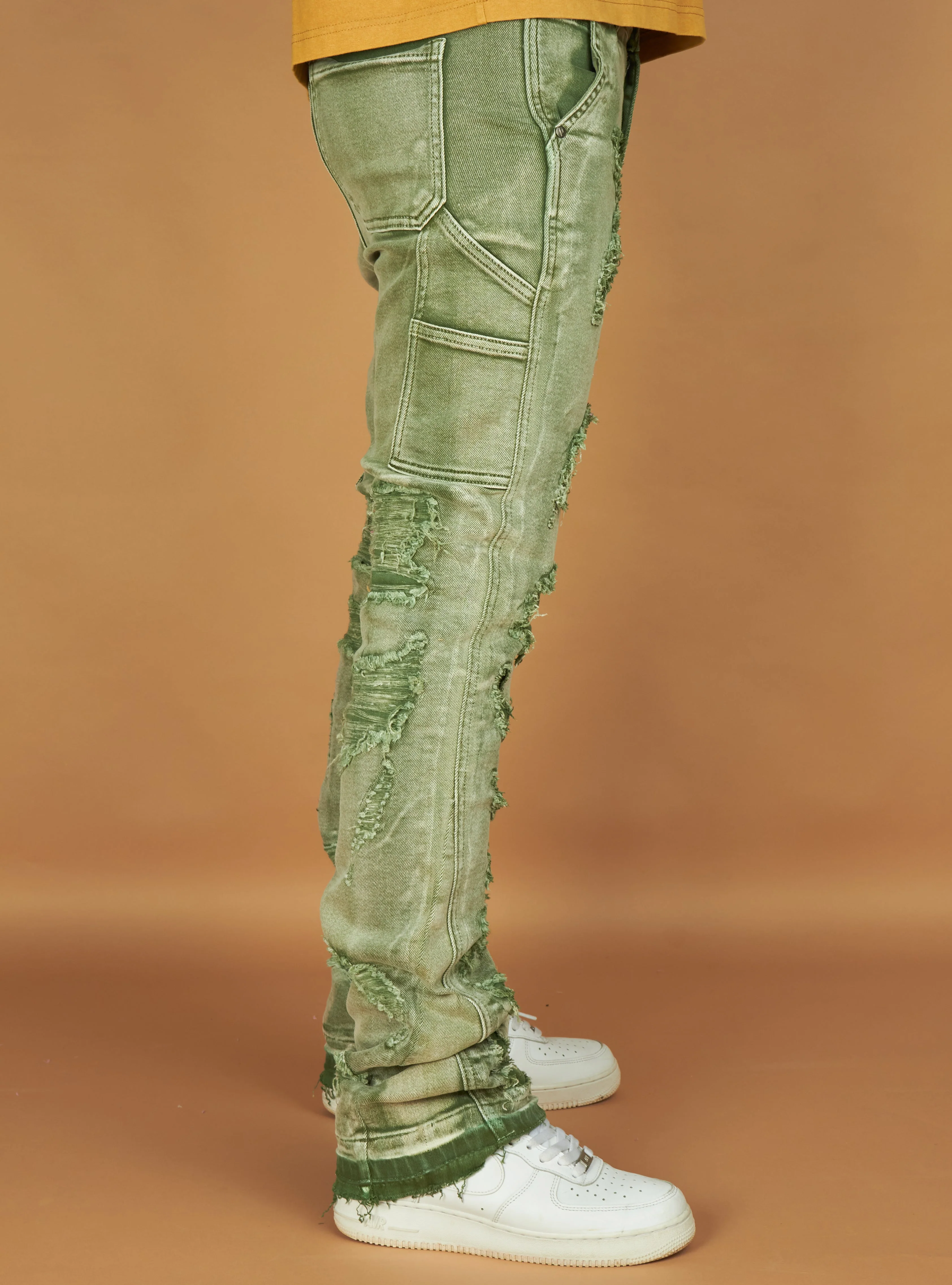 Politics Jeans - Wagner - Green Wash - 003 - Image 3