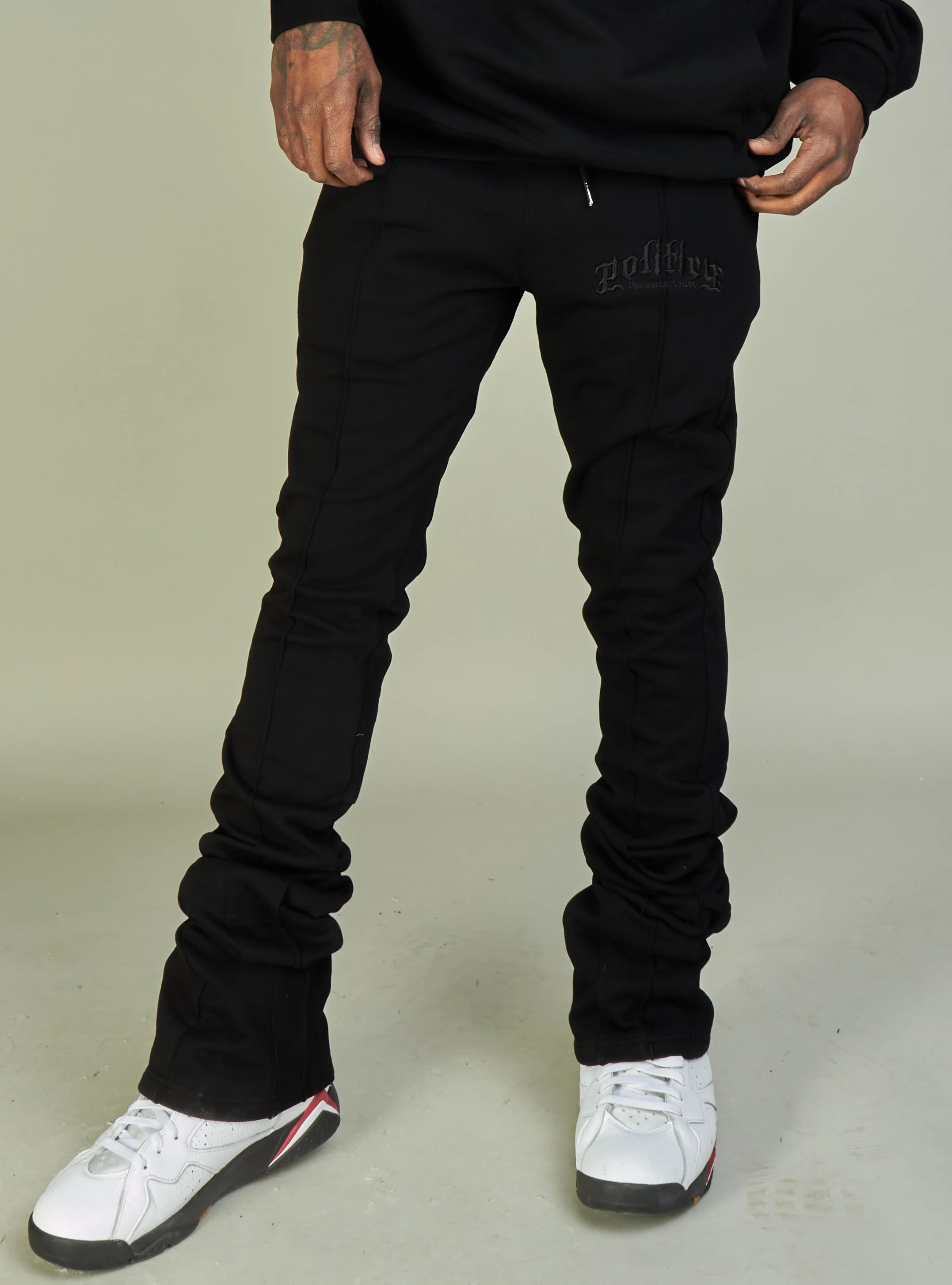 Politics Sweatpants - Frazier - Black - 730 - Image 2