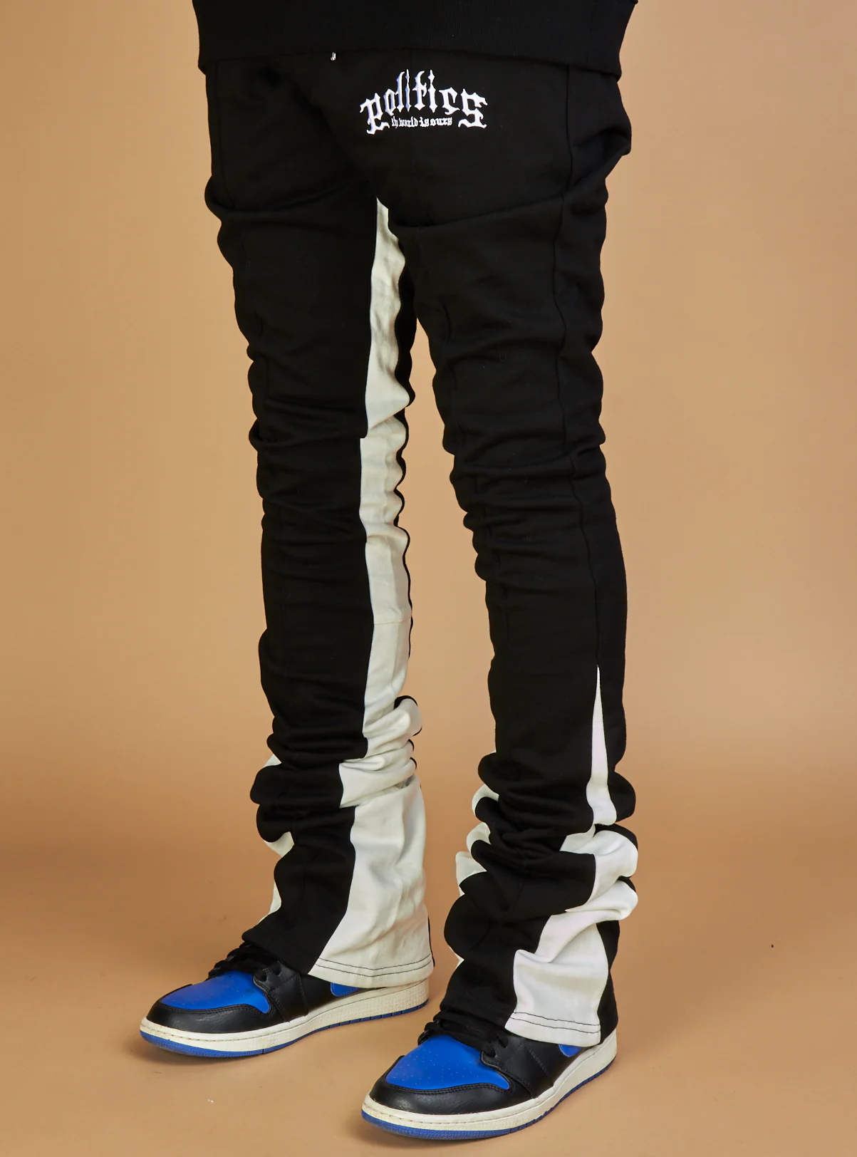 Politics Sweatpants - Frazier - Black and White - 731 - Image 2