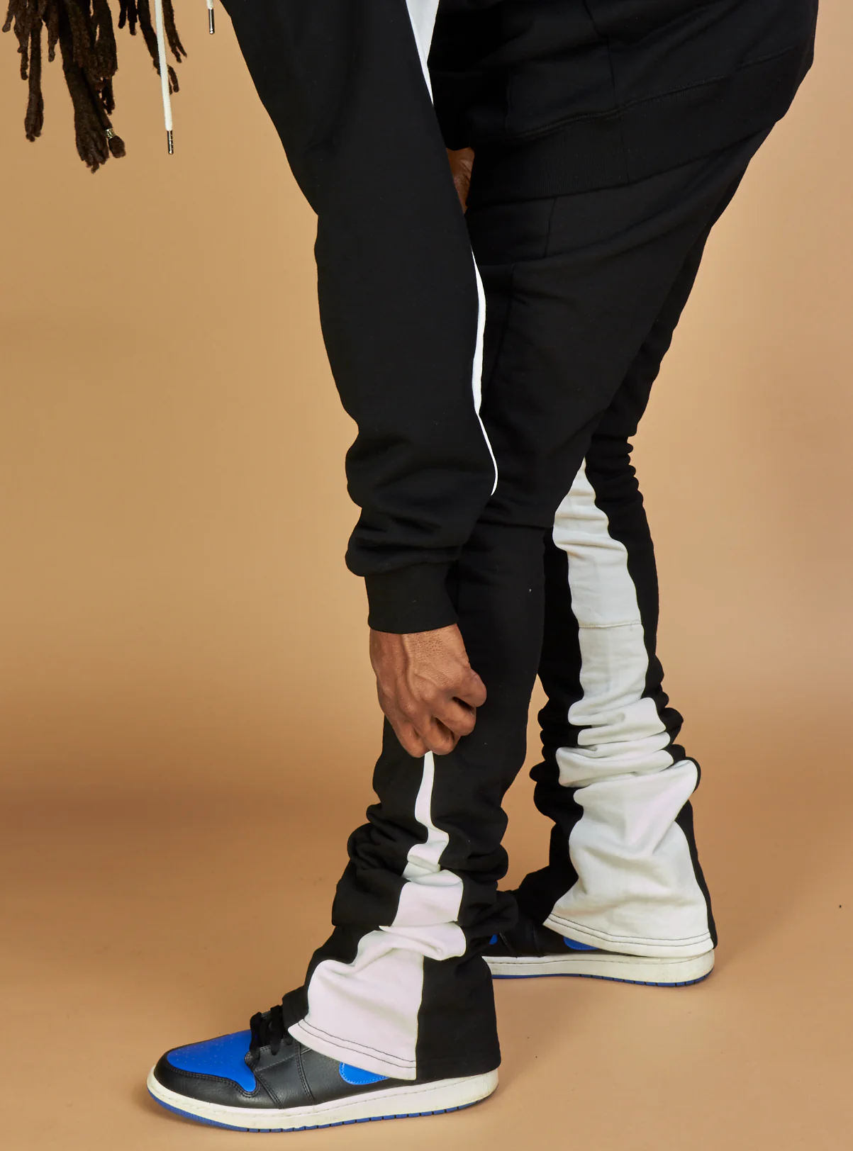 Politics Sweatpants - Frazier - Black and White - 731 - Image 3