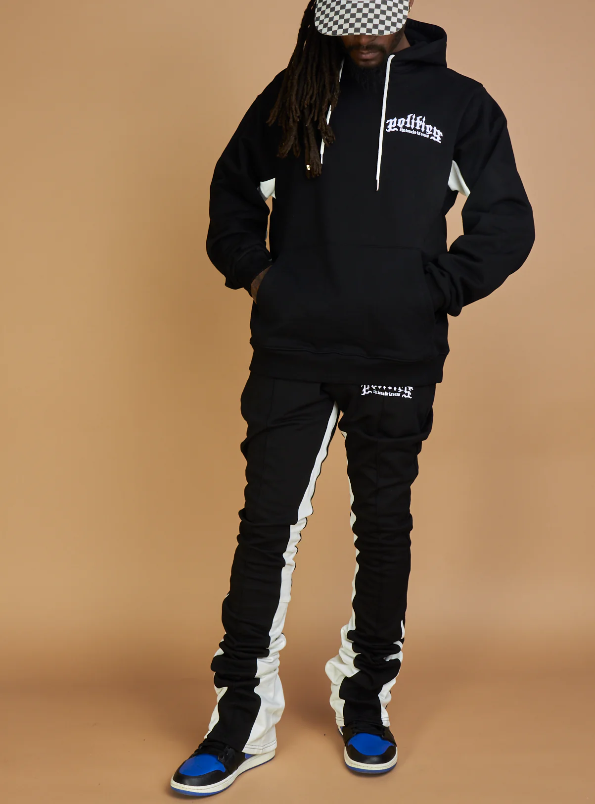 Politics Sweatpants - Frazier - Black and White - 731 - Image 6