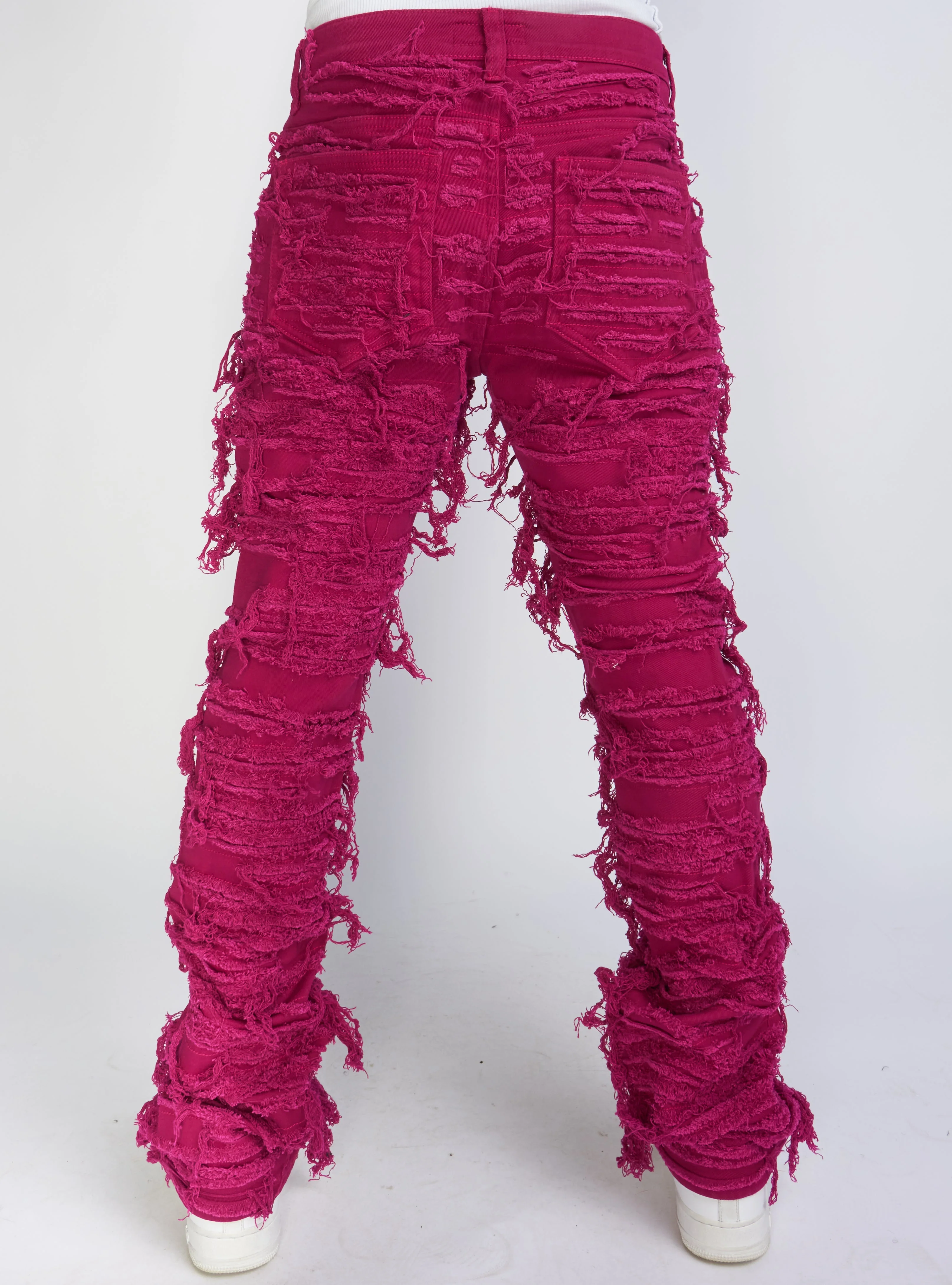 Politics Jeans - Fuschia - Debris507 - Image 4