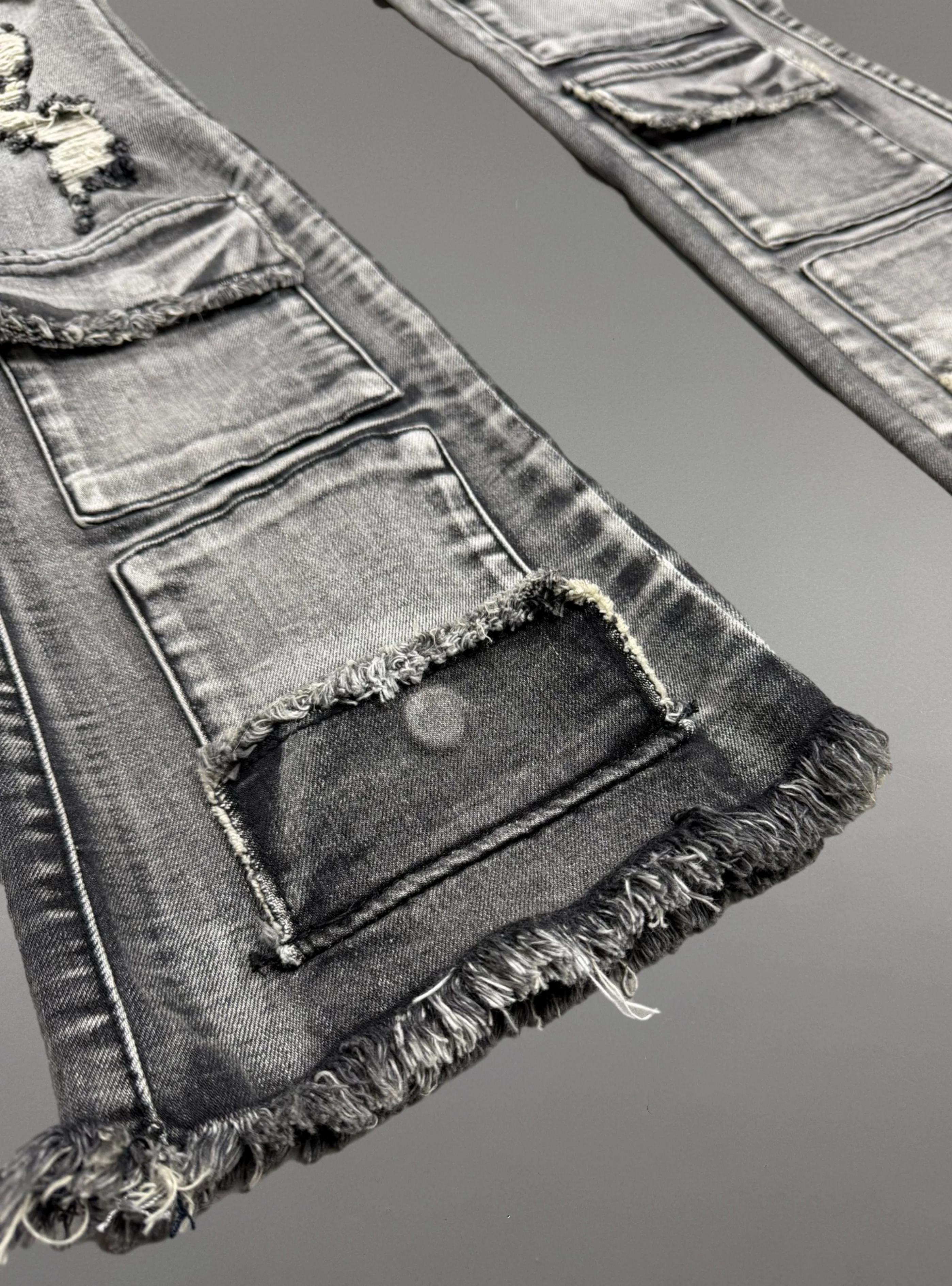 Politics Jeans - Grey Wash - Stacked Fit - SPR-21 - Image 4