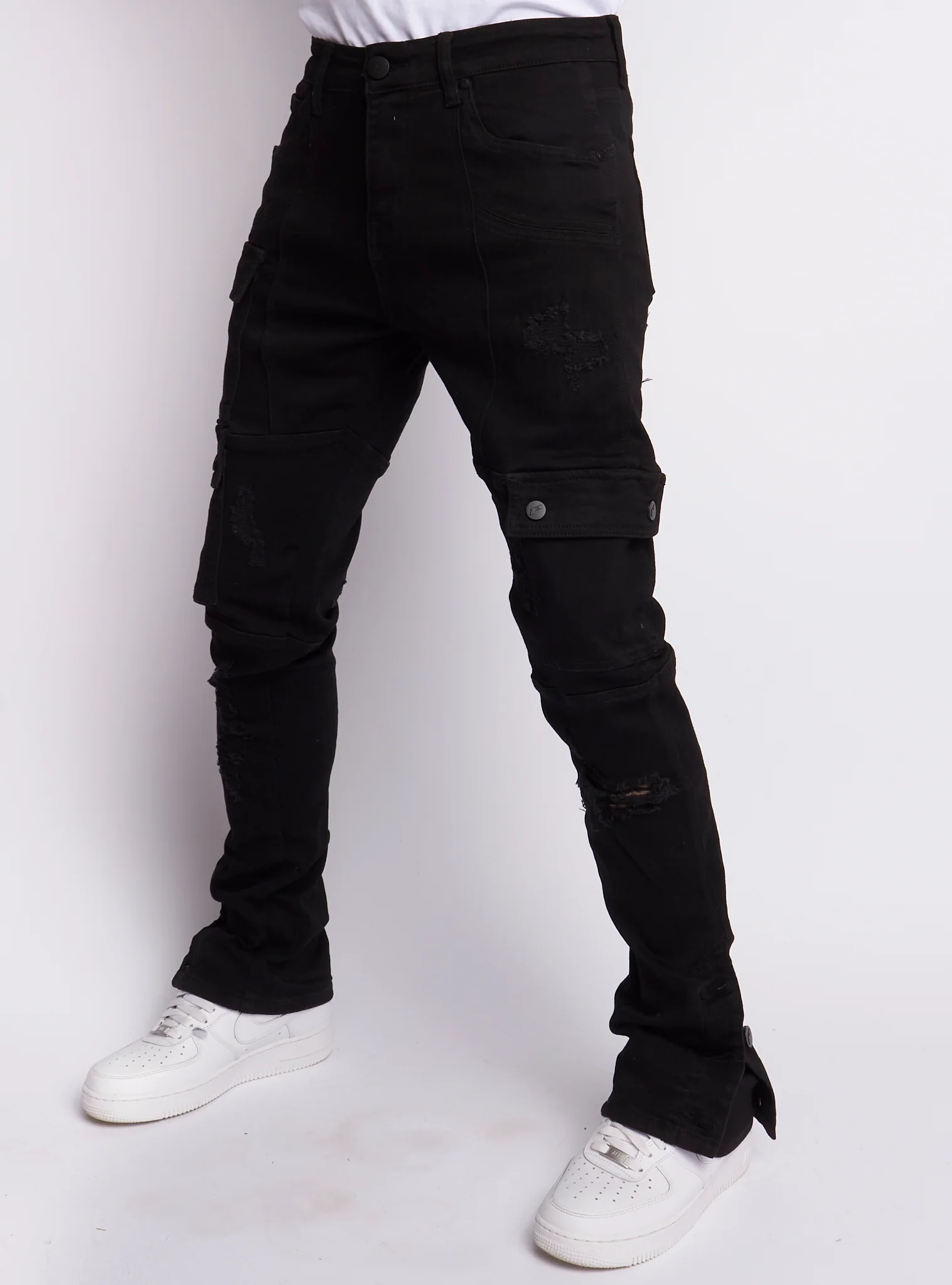 Politics Jeans - Hanson - Jet Black - 501 - Image 3